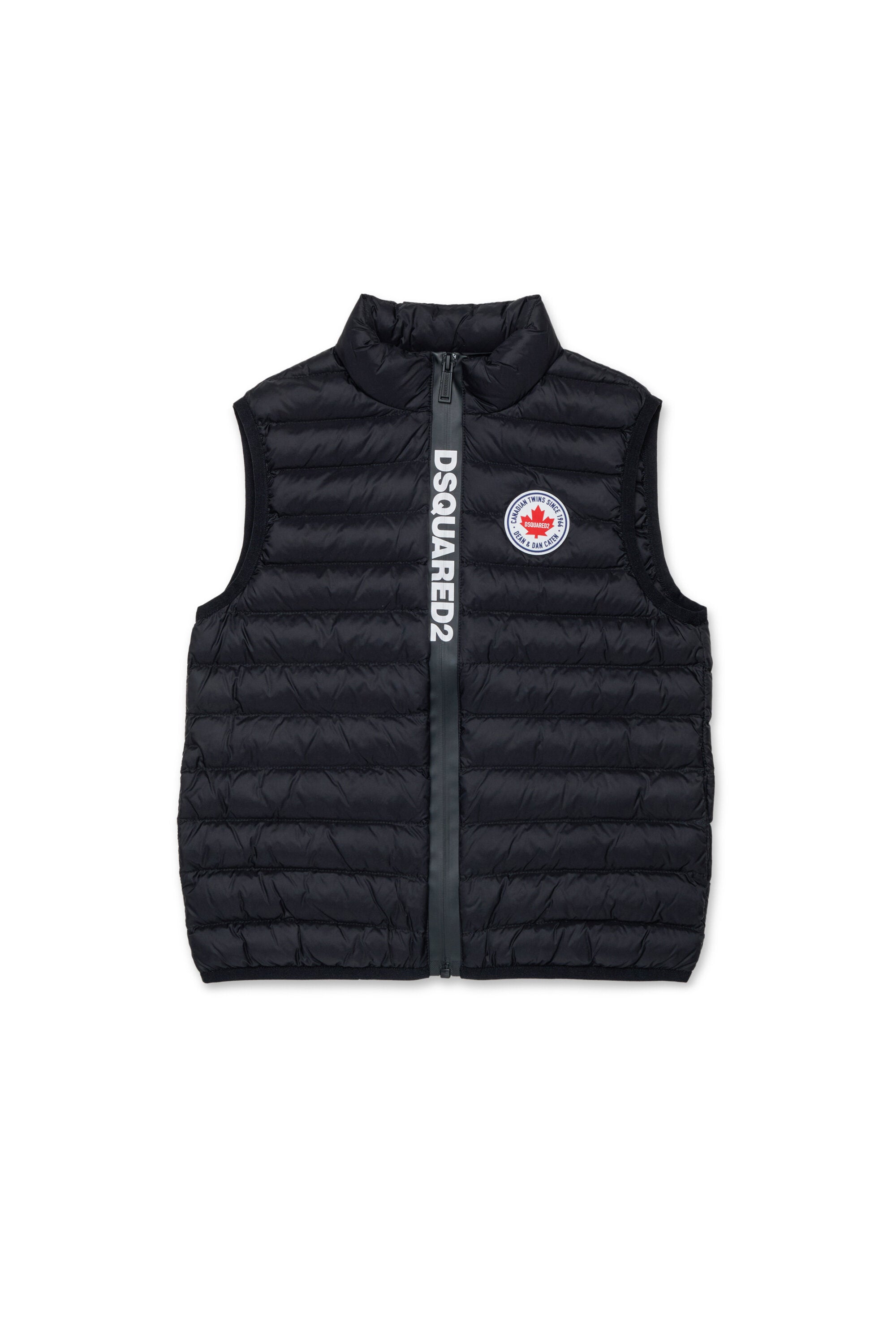 Gilet matelassé avec logo imprimé