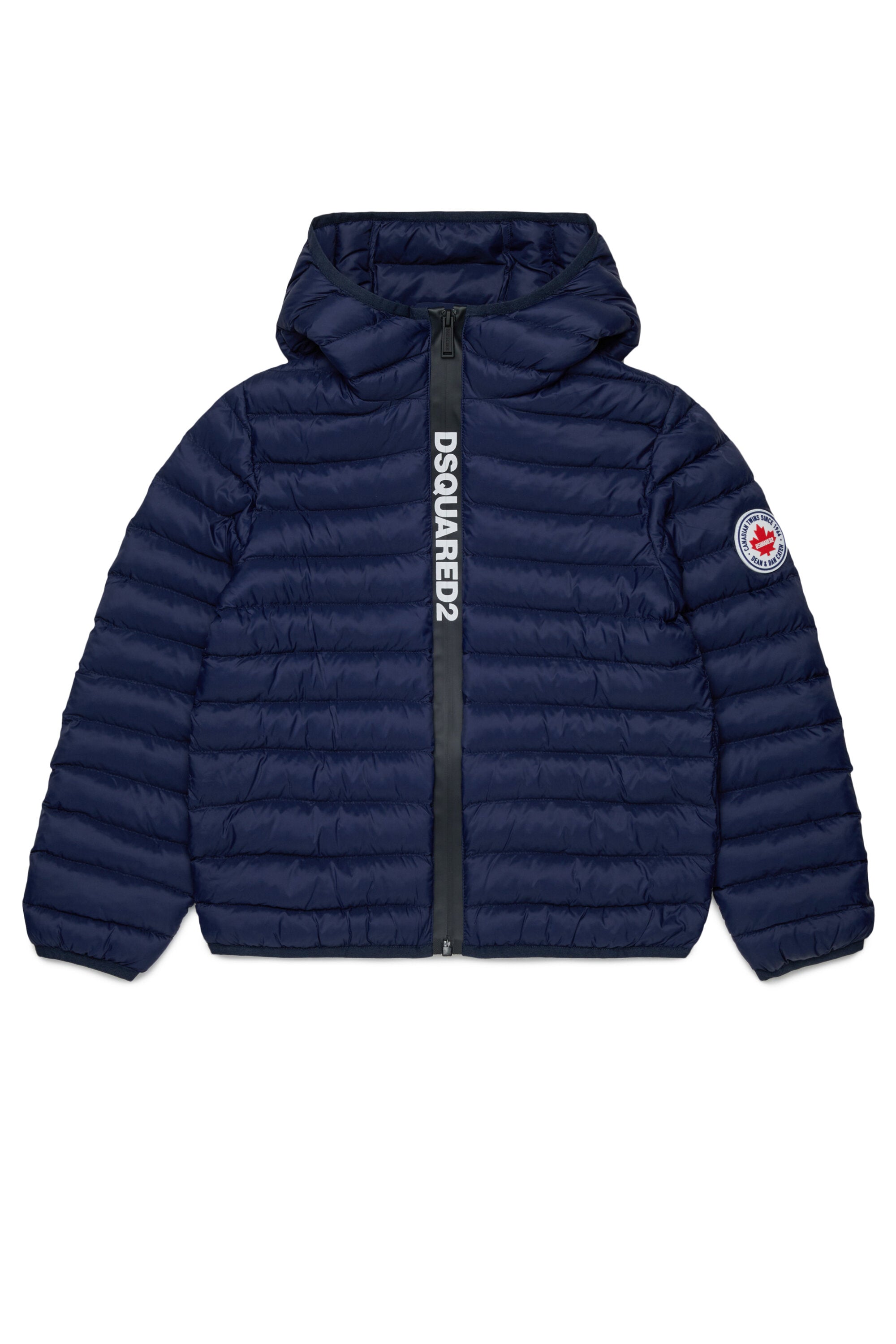 Veste matelassée avec logo imprimé