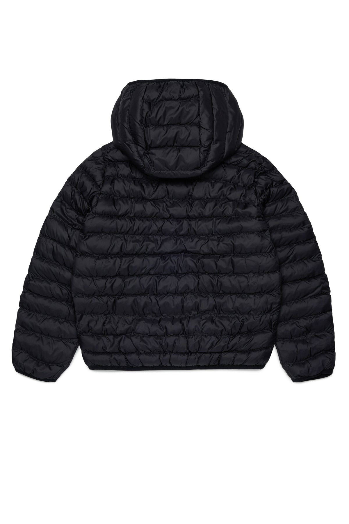 Gefütterte Jacke mit aufgedrucktem Logo
