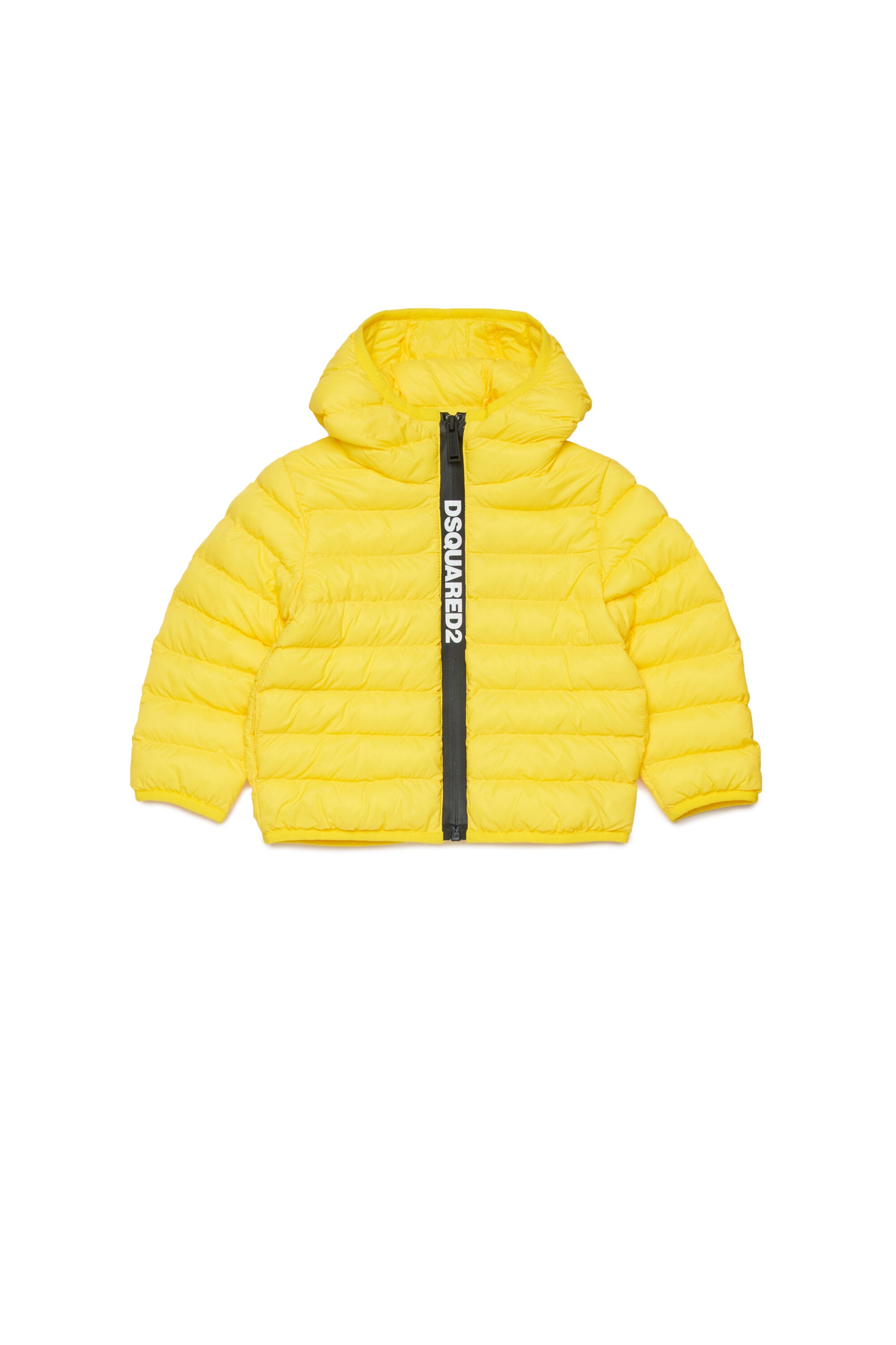 Gefütterte Jacke mit aufgedrucktem Logo