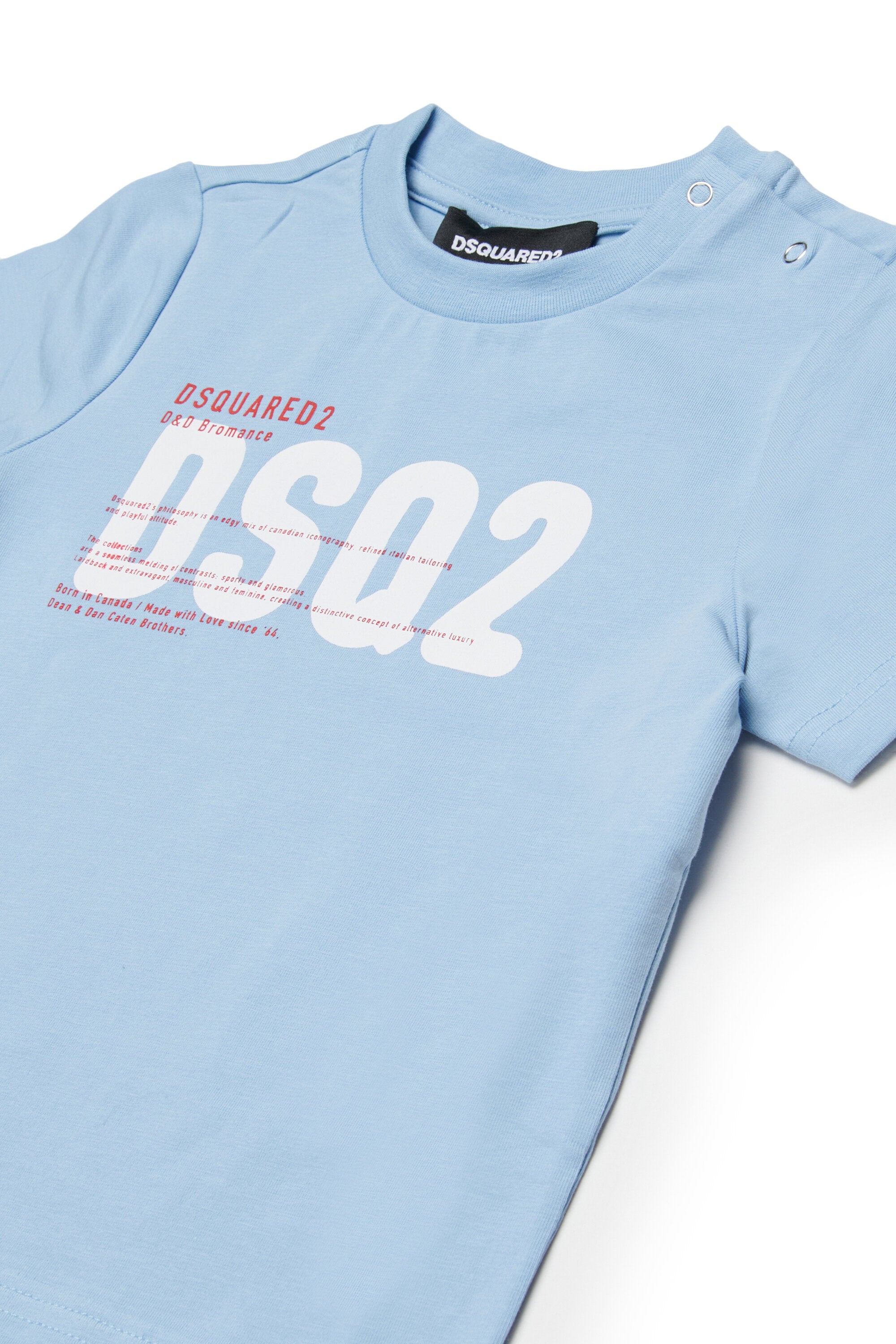 Tuta neonato con logo Dsquared2