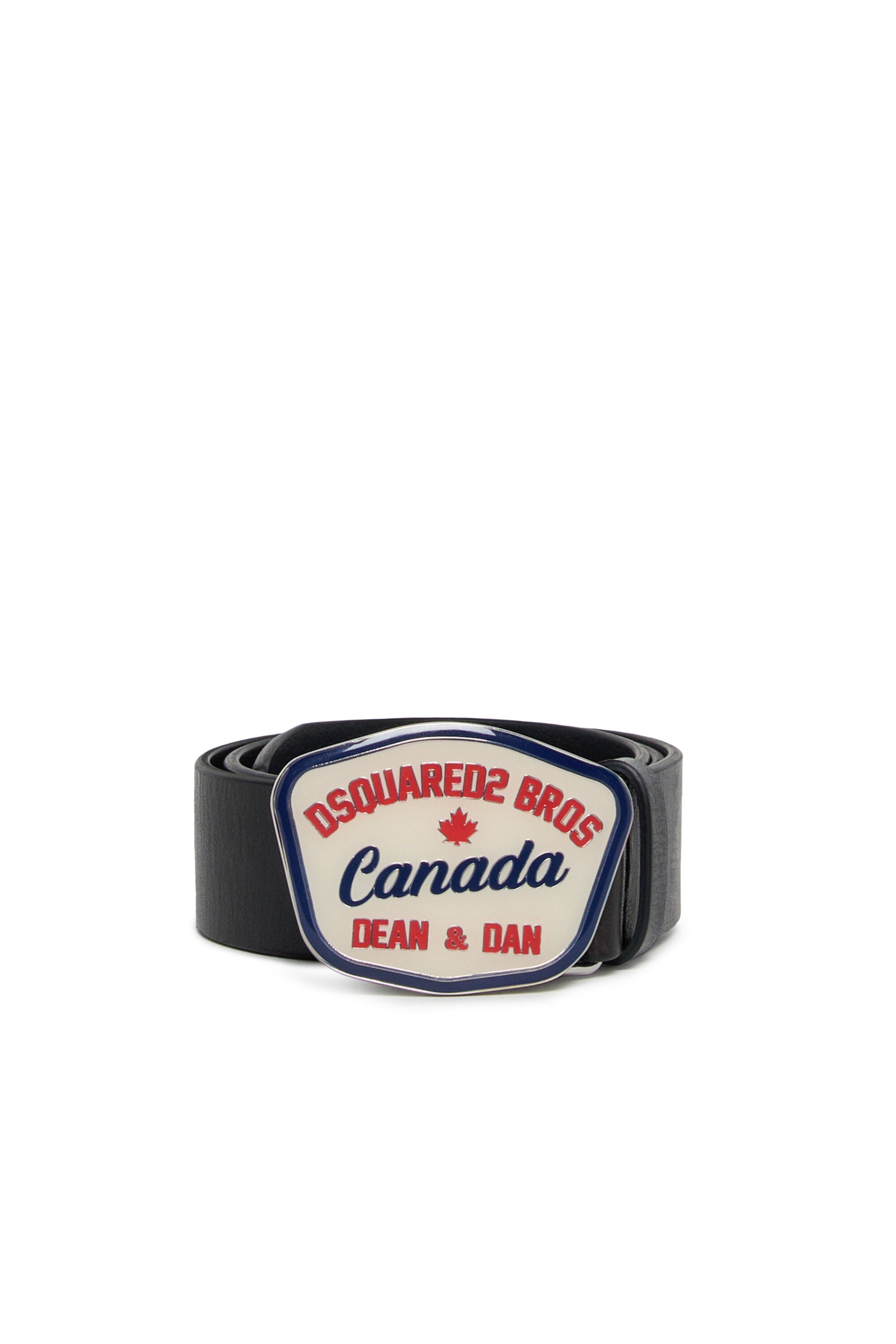 Ceinture avec boucle logotée