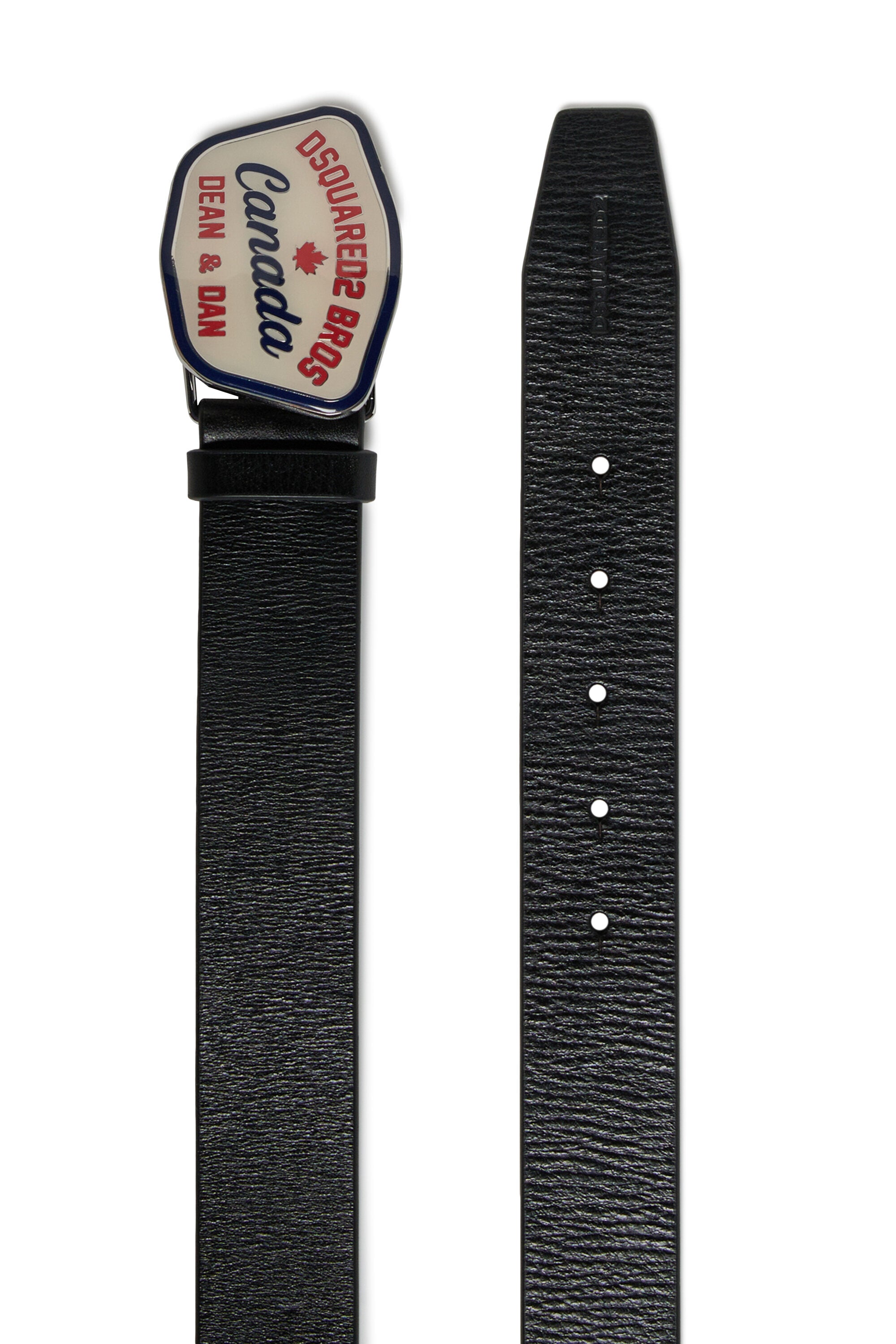 Ceinture avec boucle logotée