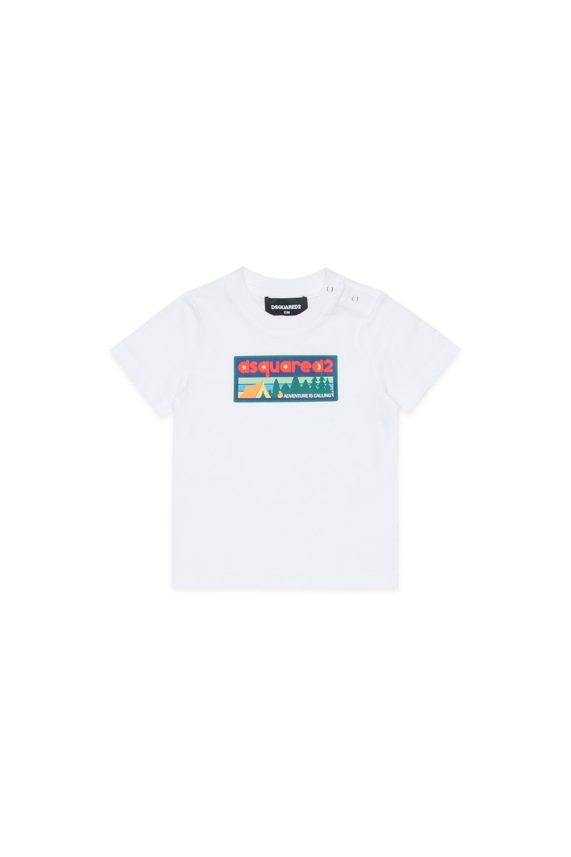 T-shirt con logo stampato