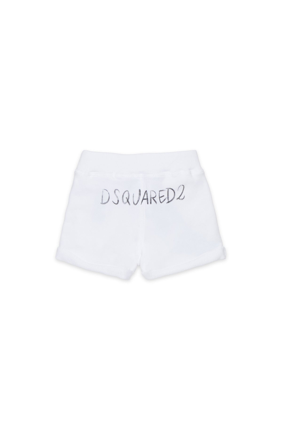 Fleece shorts with logo