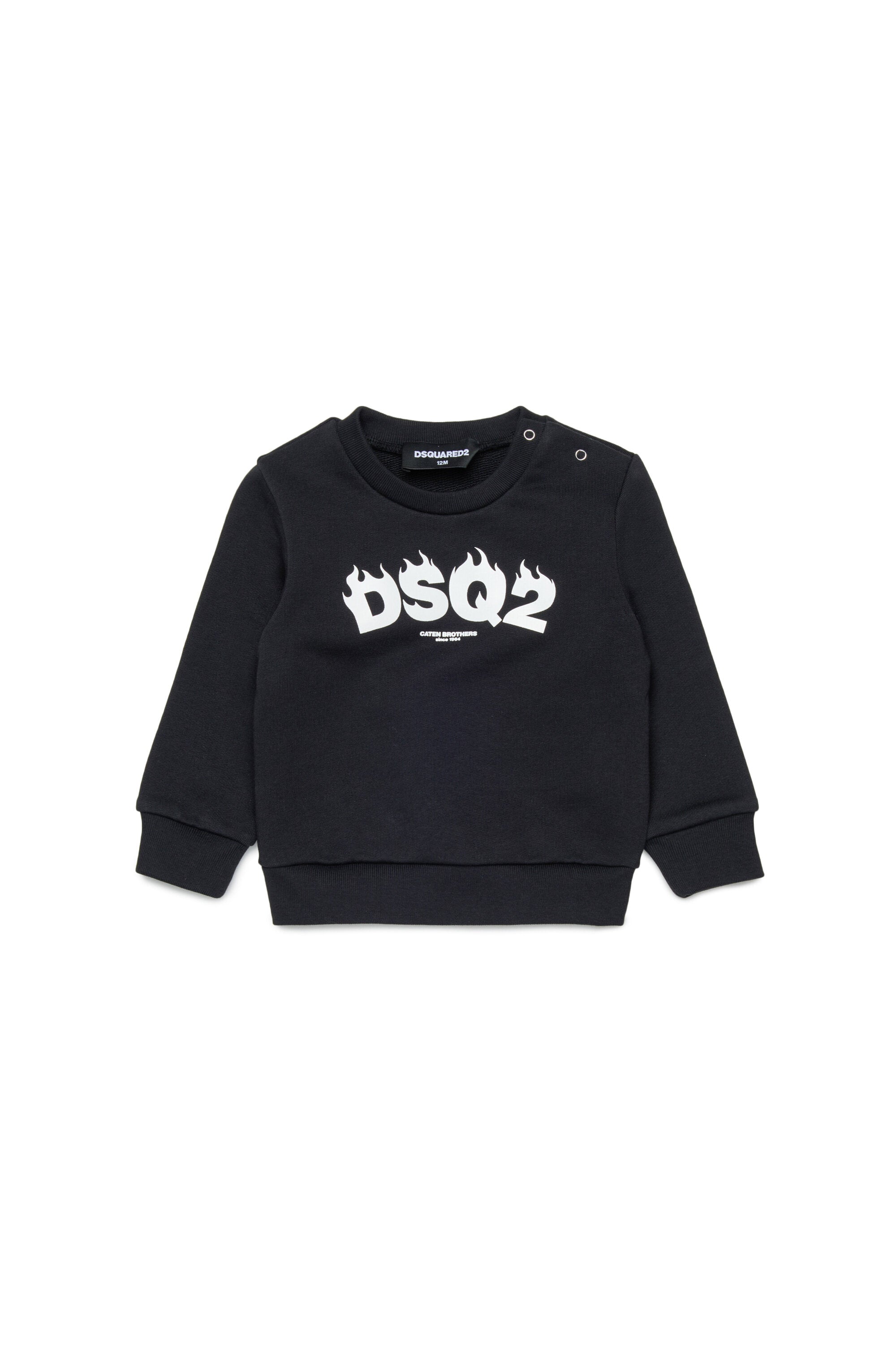 Sweatshirt mit DSQ2-Logo und Rundhalsausschnitt
