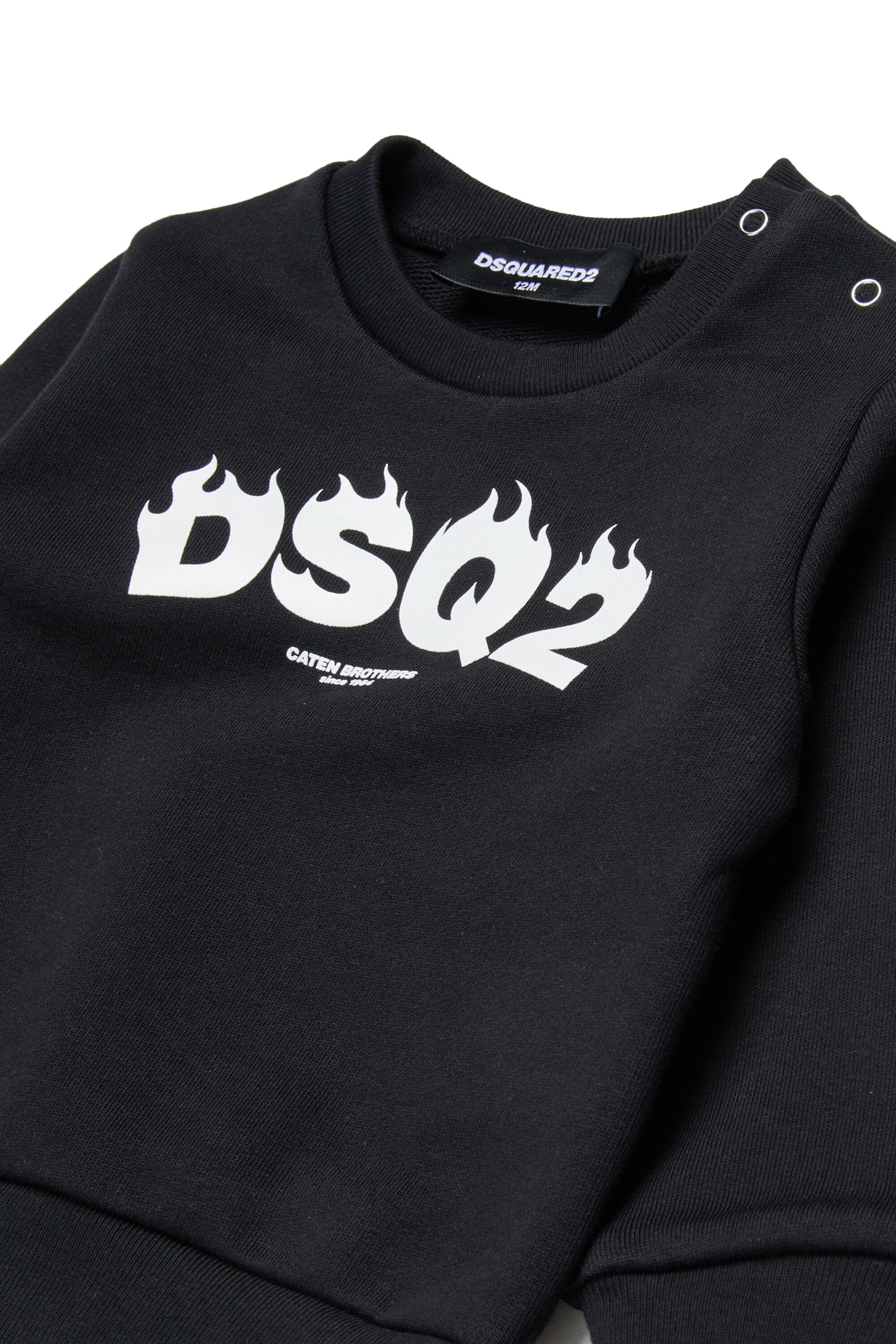 Sweatshirt mit DSQ2-Logo und Rundhalsausschnitt