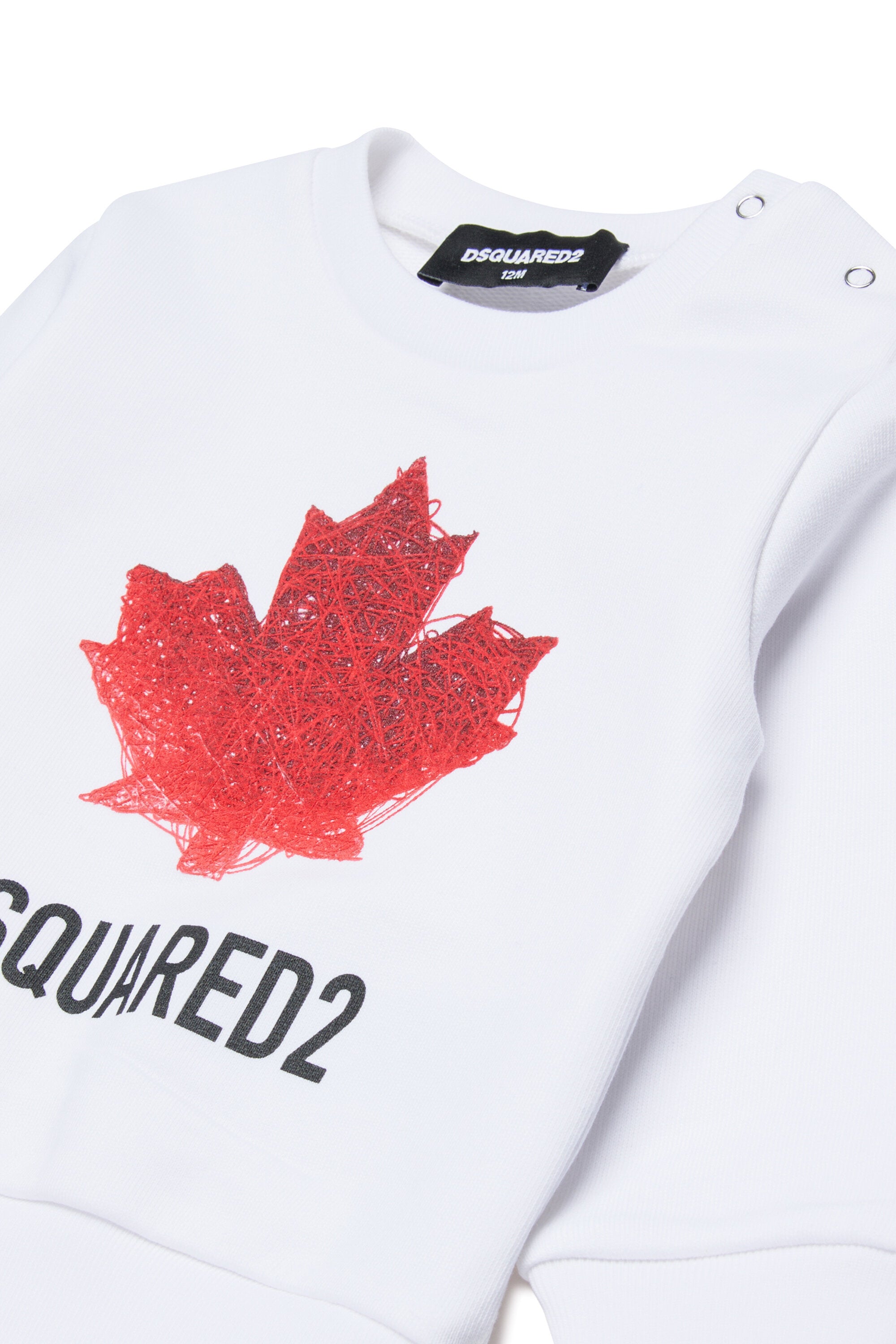 Sudadera con cuello redondo y logo