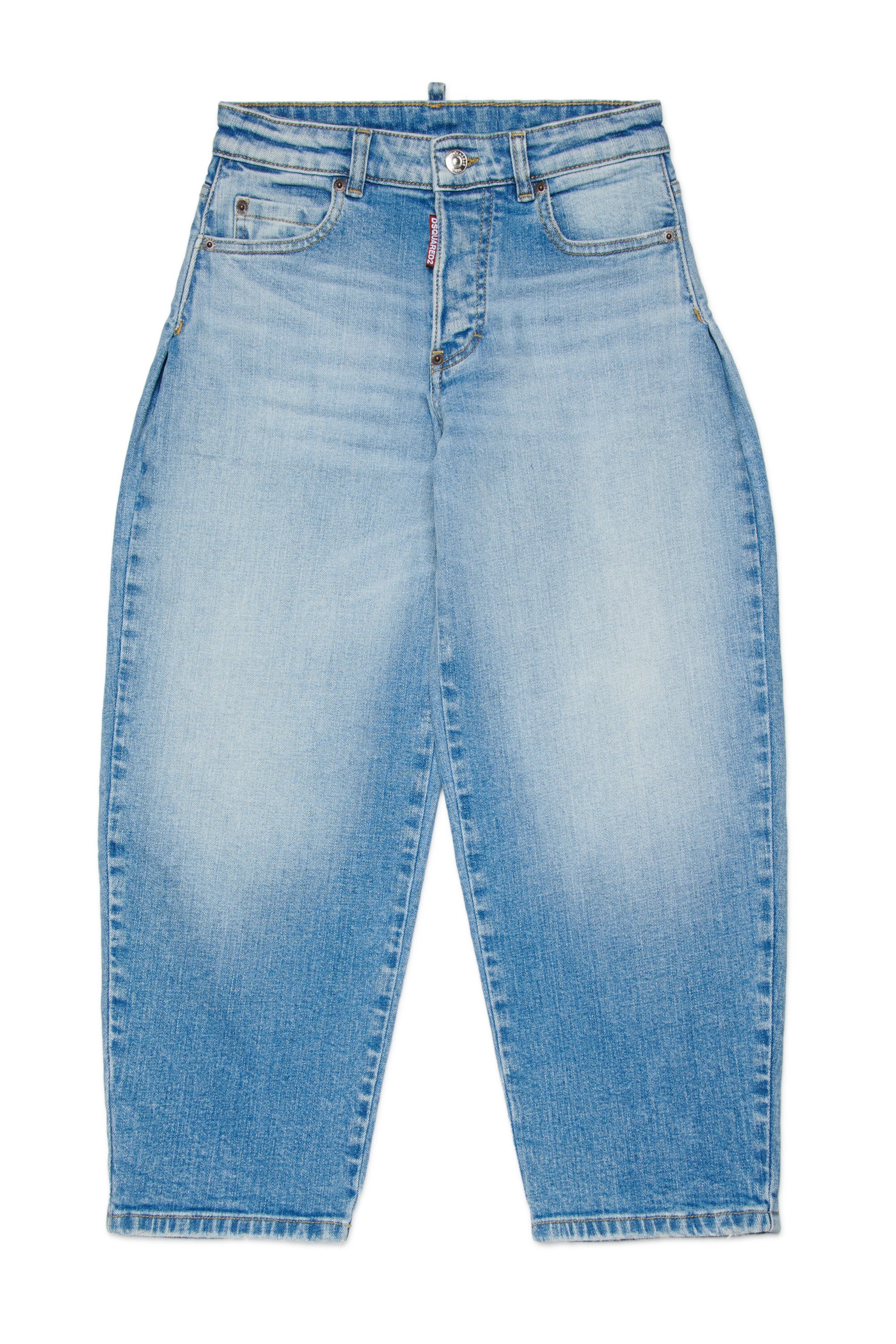Helleblaue Relaxed-Jeans – Amelia