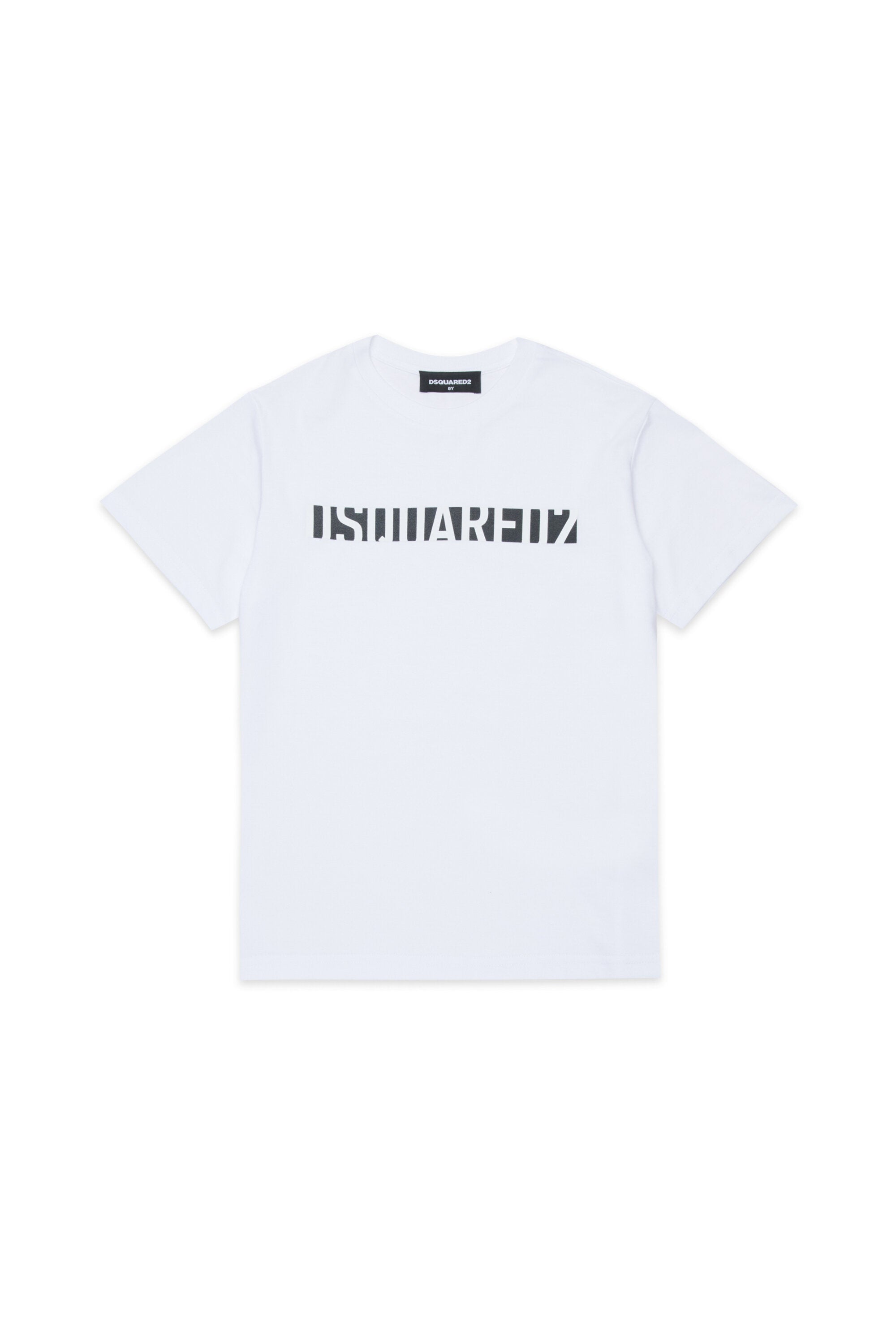 T-shirt con logo sul petto