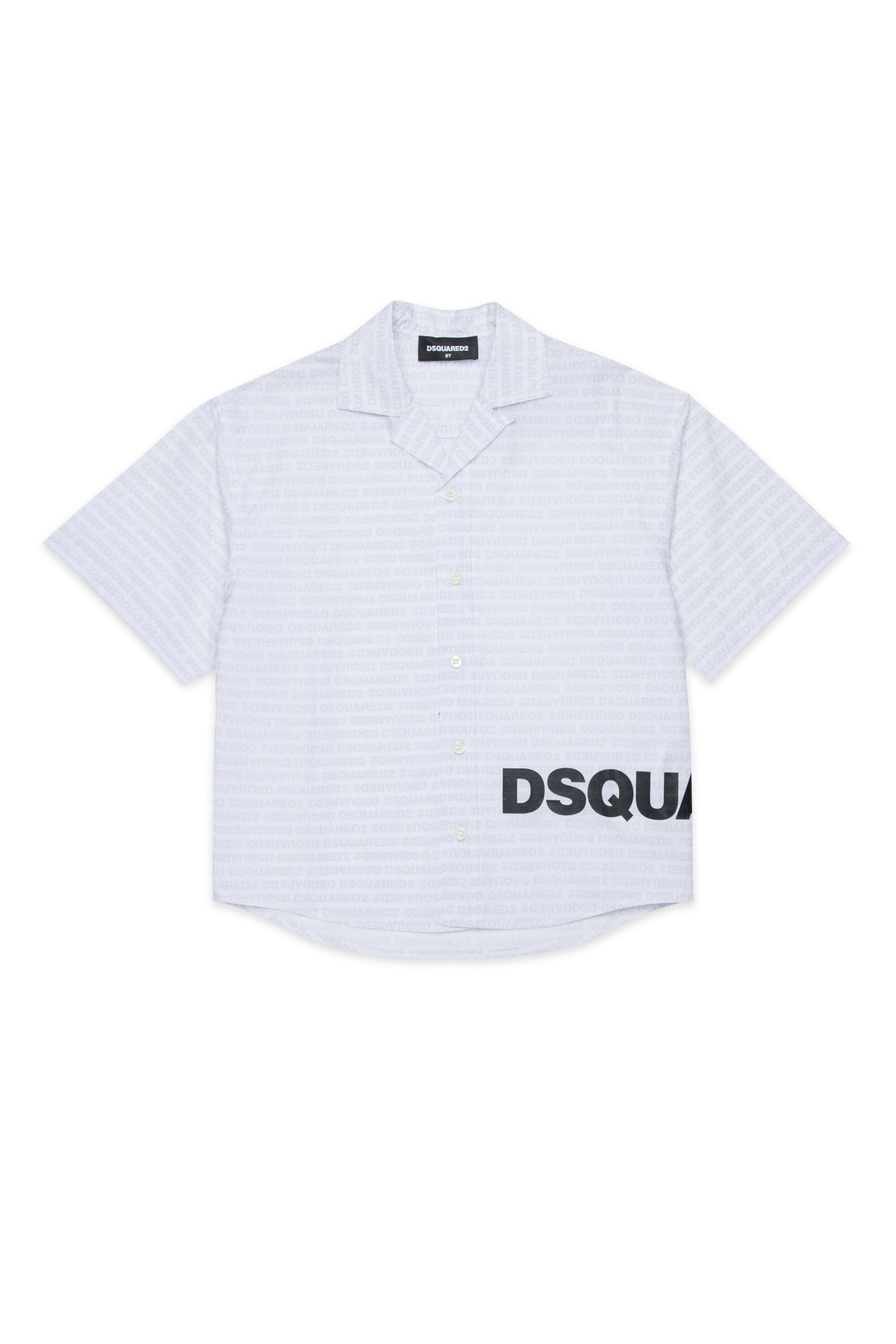 Chemise à manches courtes avec logo