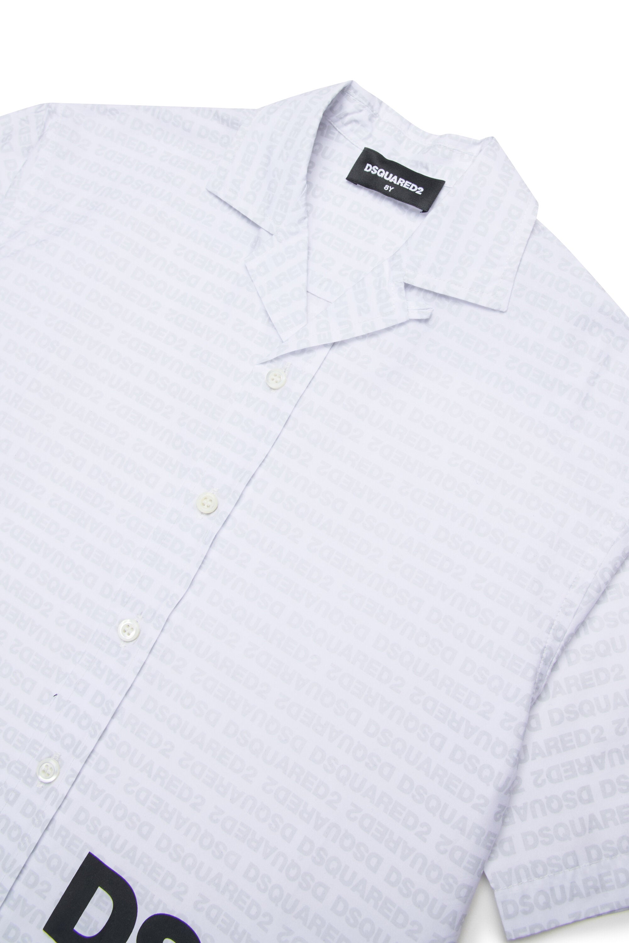 Chemise à manches courtes avec logo