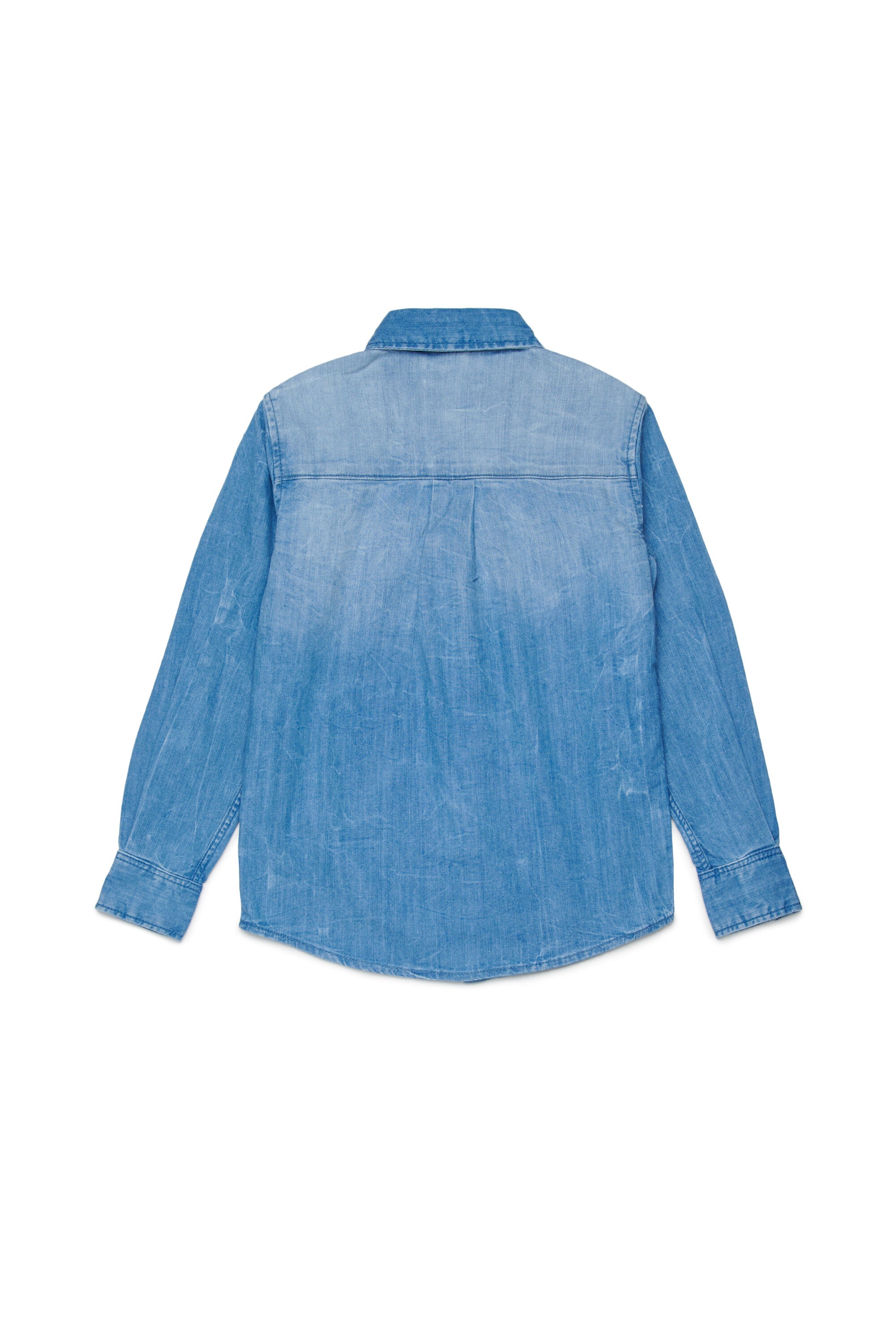 Denimhemd mit Logo