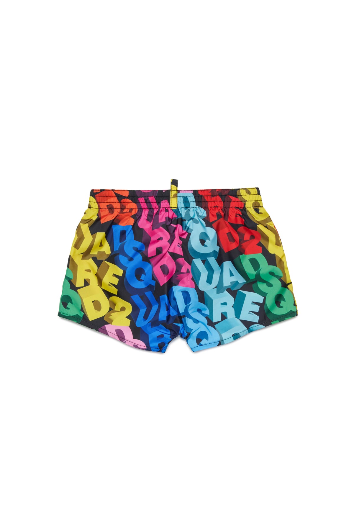 Costume boxer con logo allover