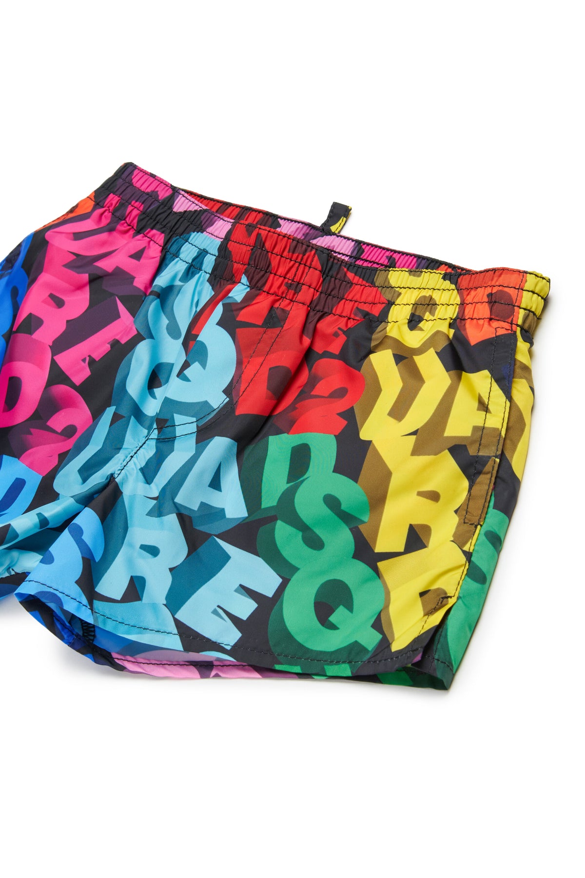 Costume boxer con logo allover