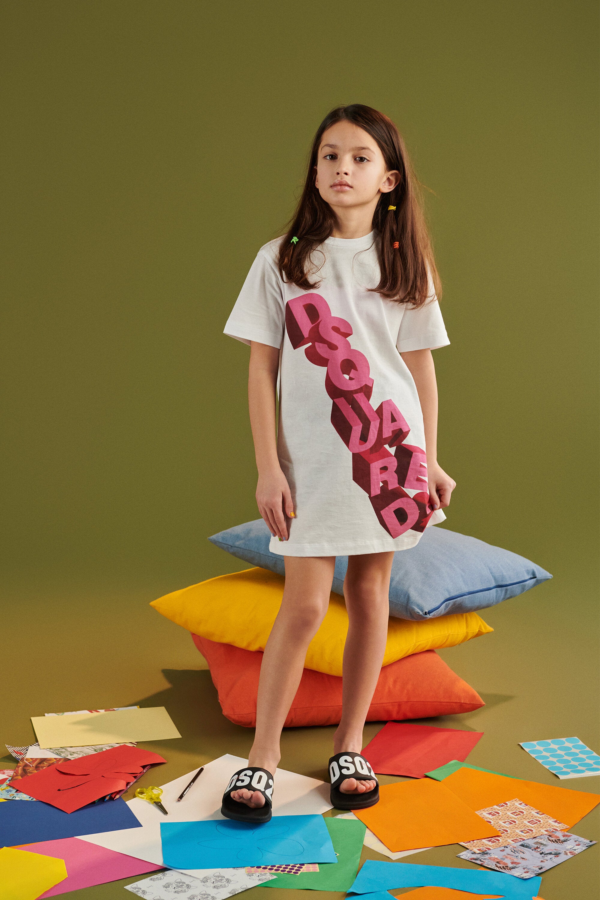 T-shirt avec logo sur le devant