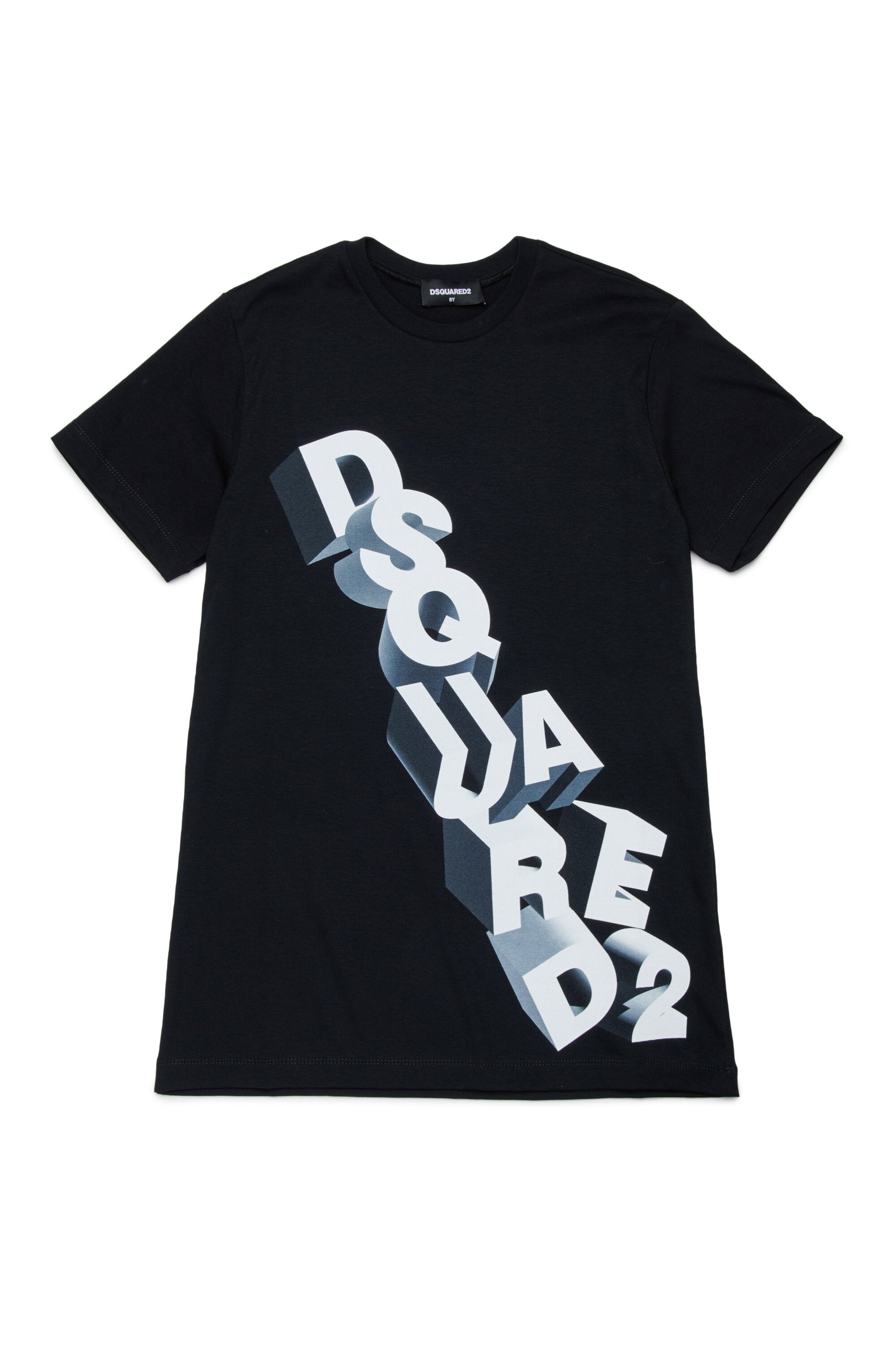 T-shirt oversize con logo sul davanti