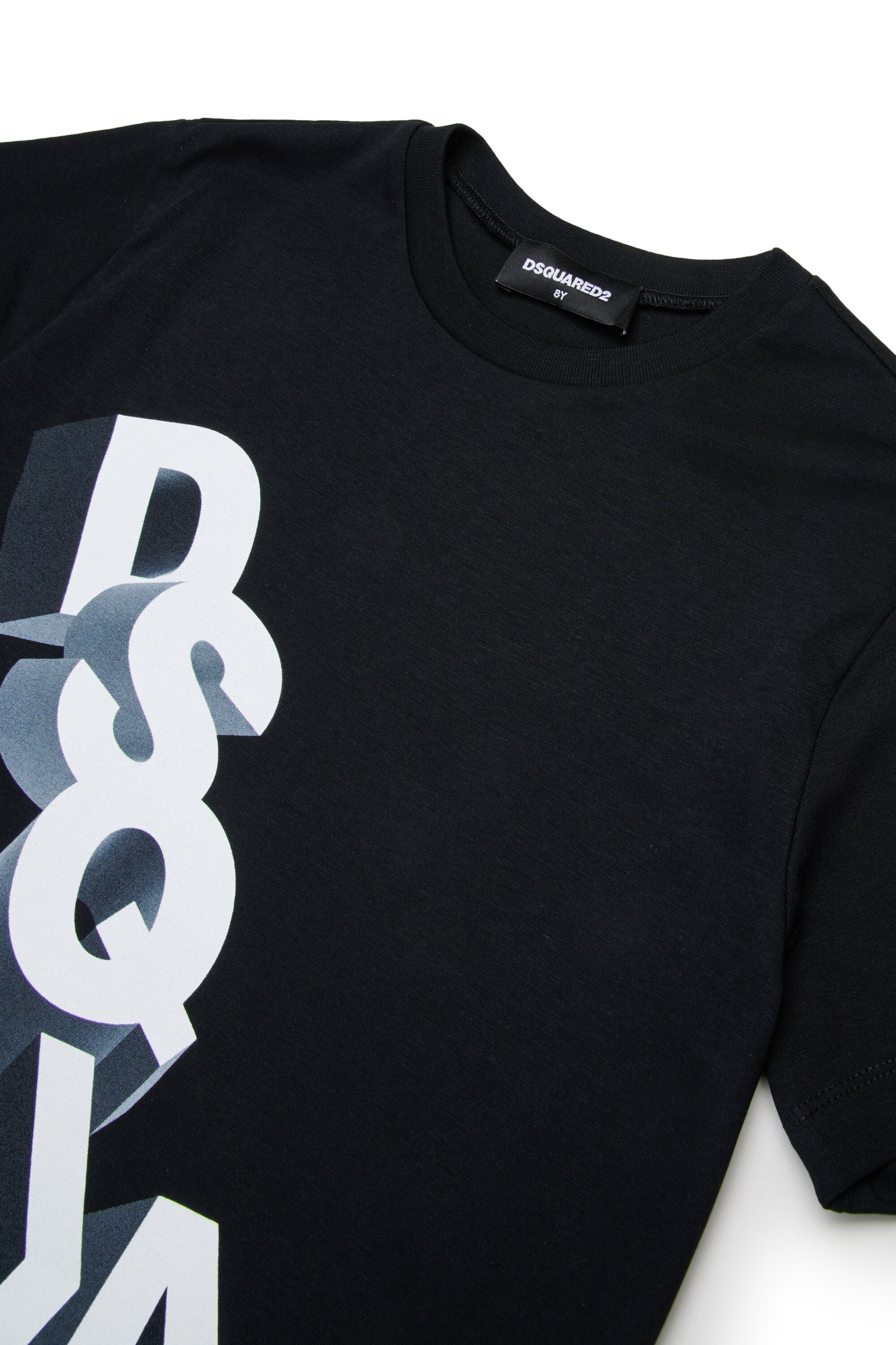 T-shirt oversize con logo sul davanti