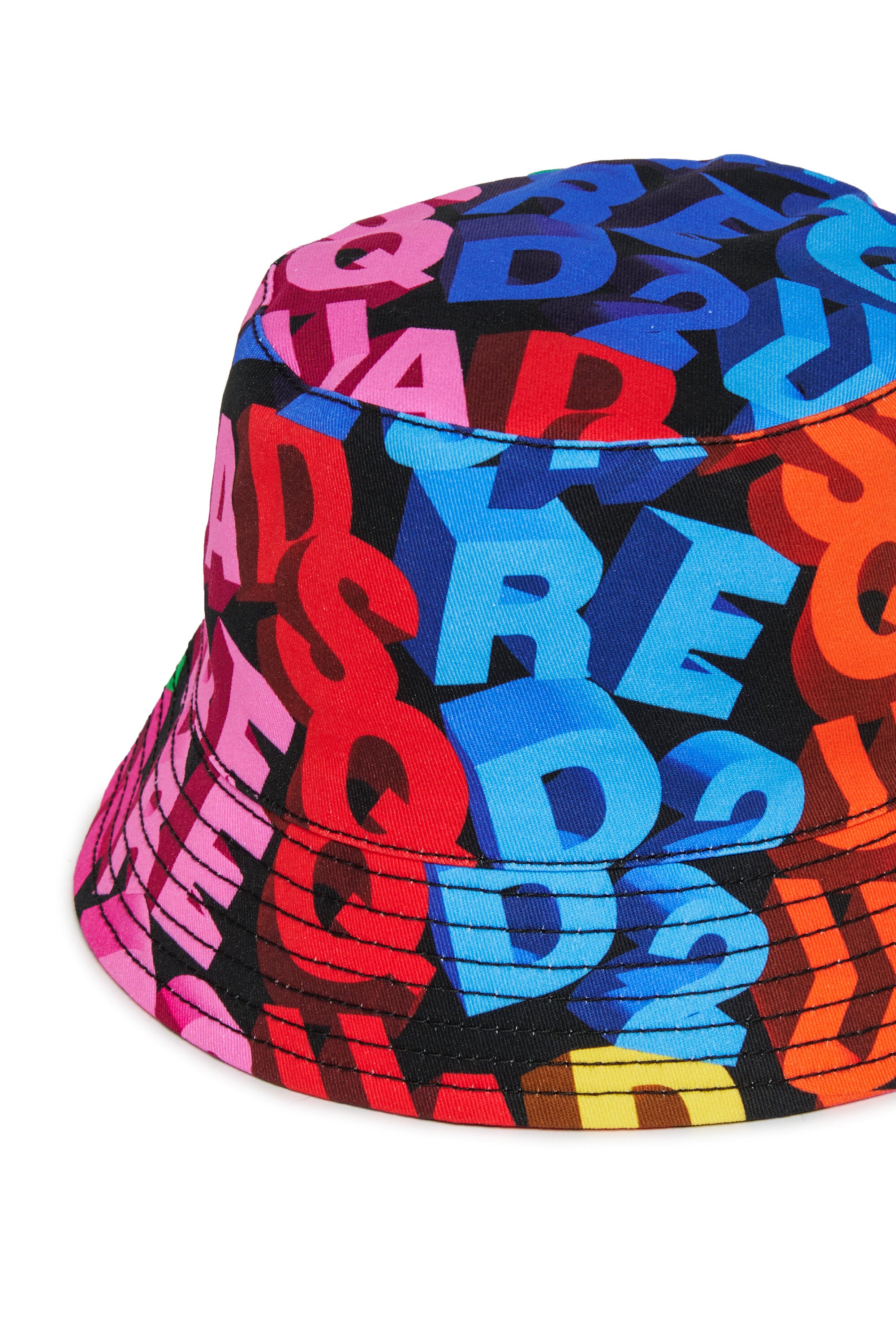 Bucket-Hut mit Logo überall