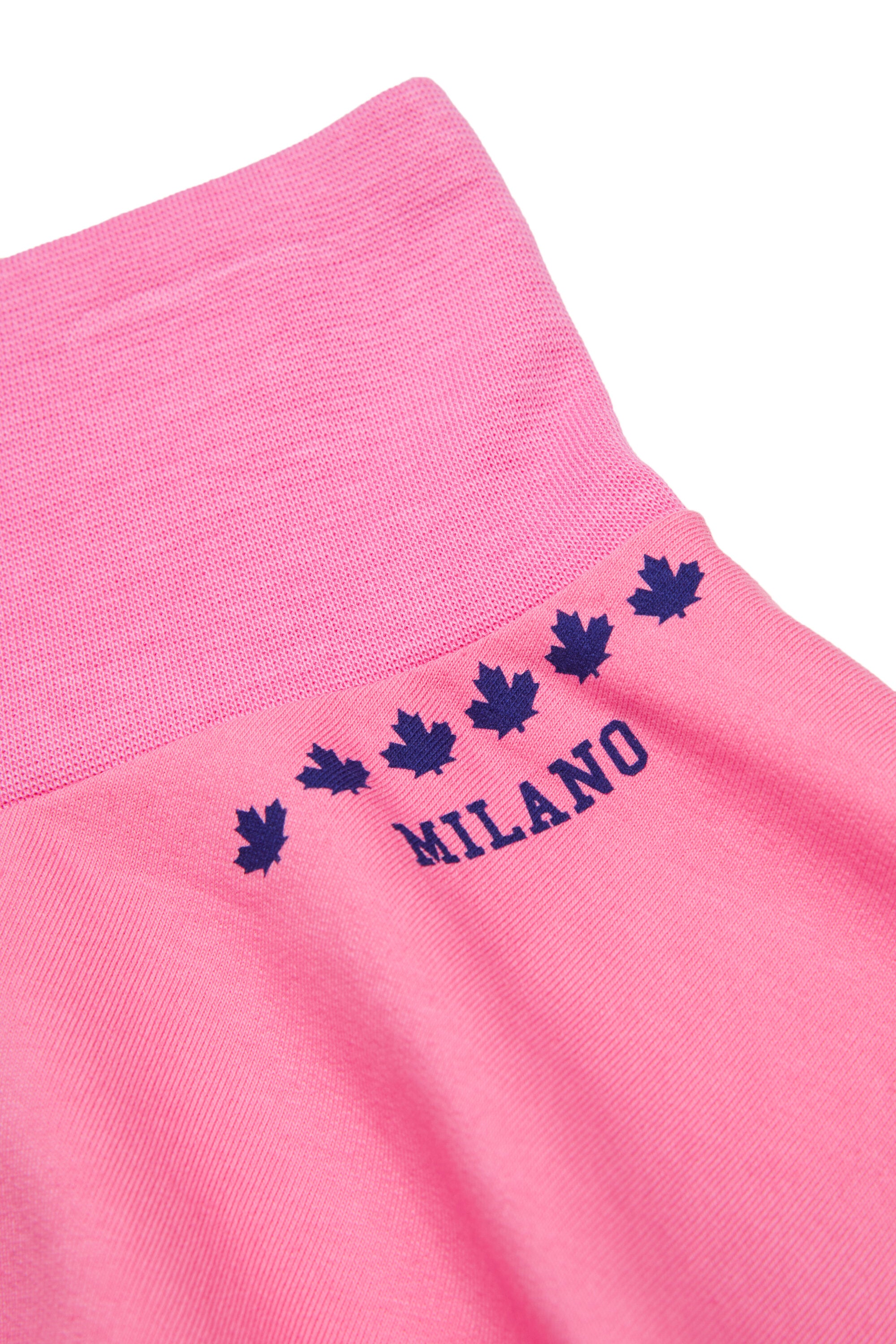 Gonna mini con logo stampato