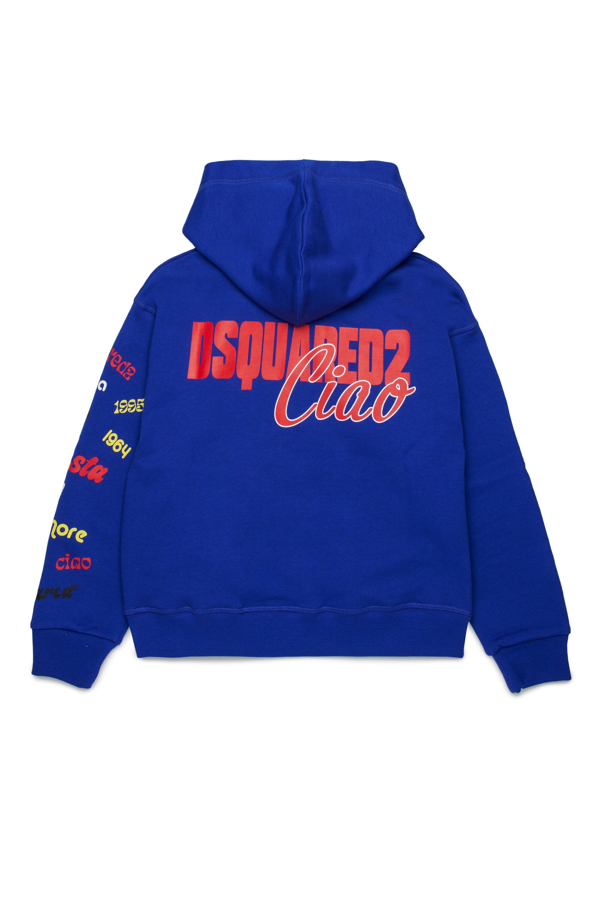 Sweatshirt mit durchgehendem Reißverschluss und Logo