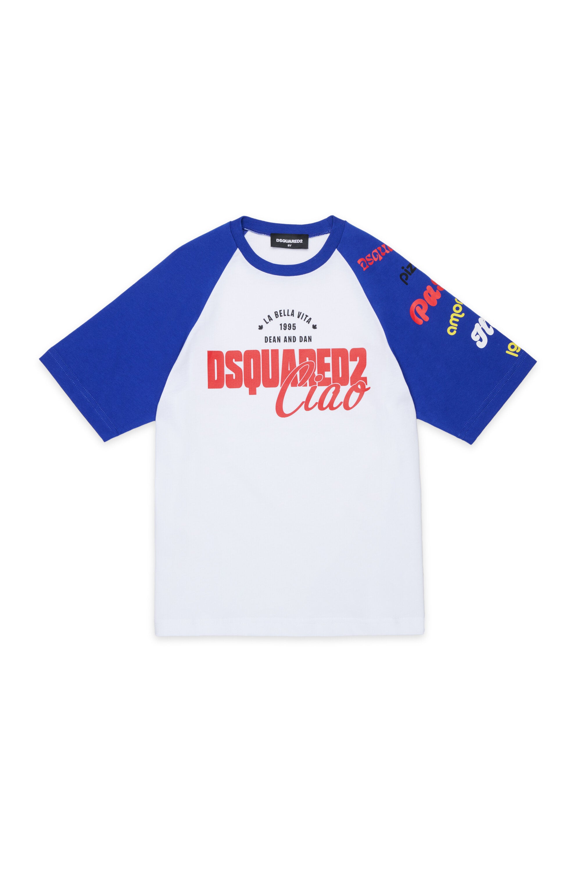 T-shirt con logo sul petto