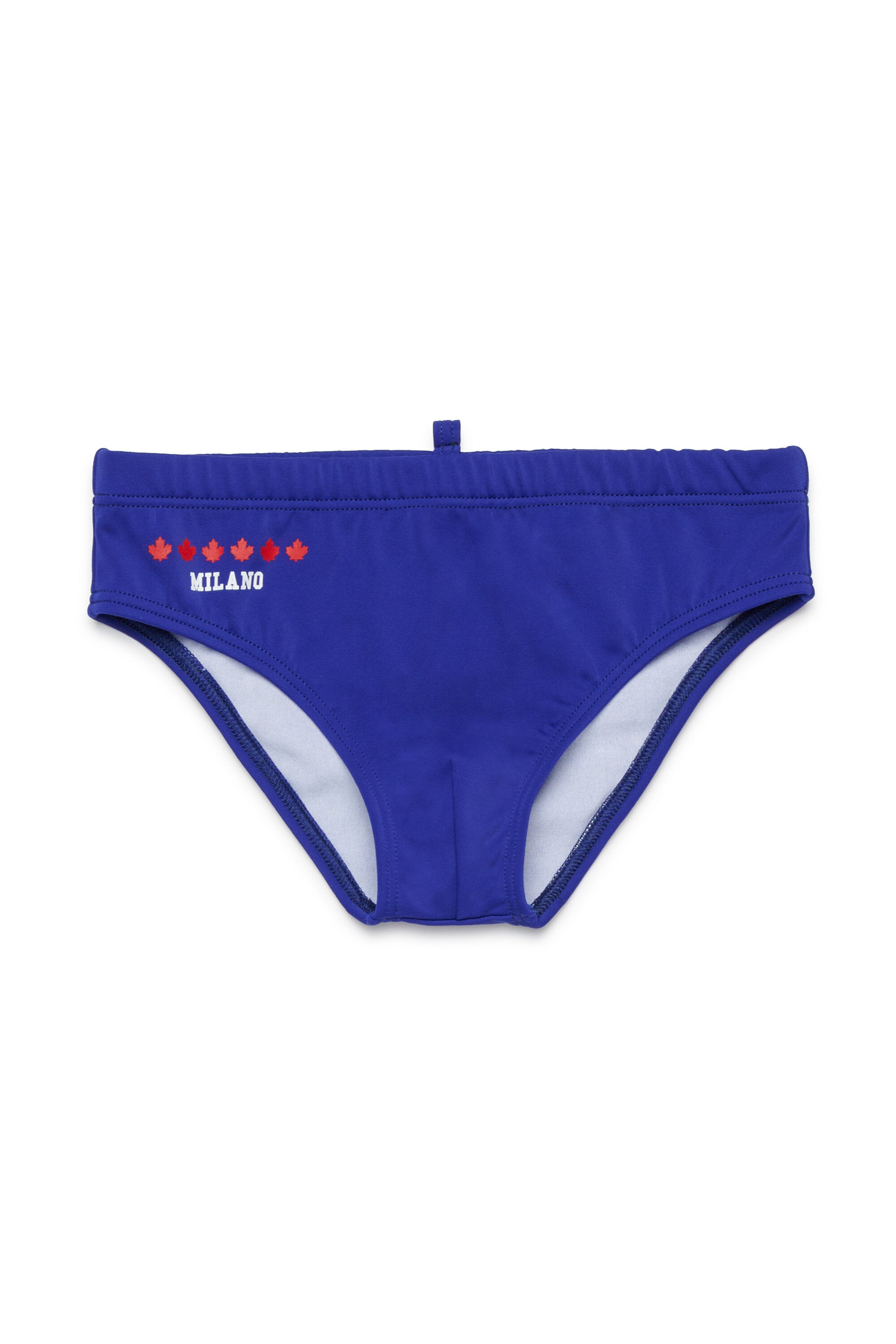 Slip de bain avec logo au dos