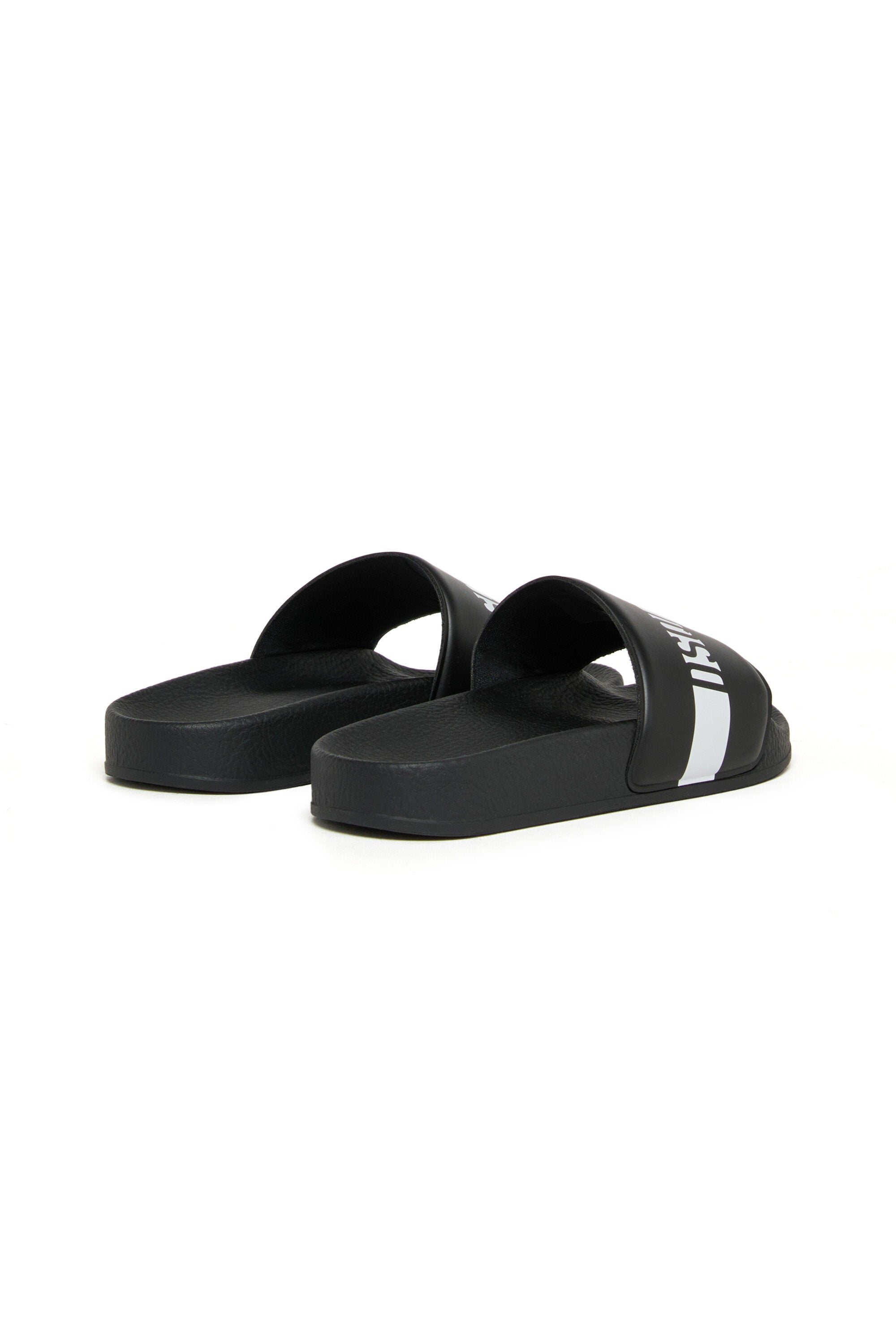 Sandalias tipo slide con logo