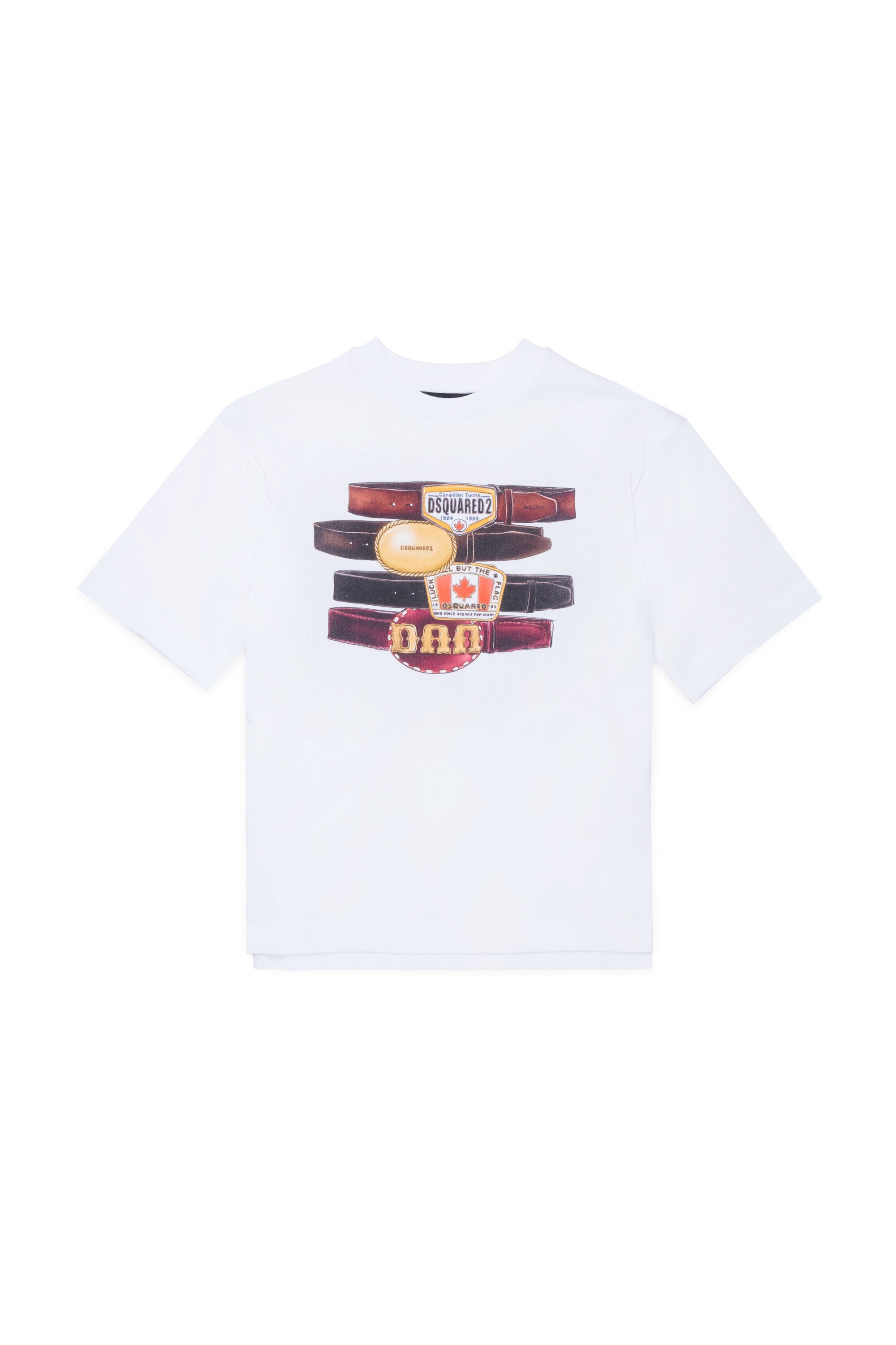T-Shirt mit Print und Logo