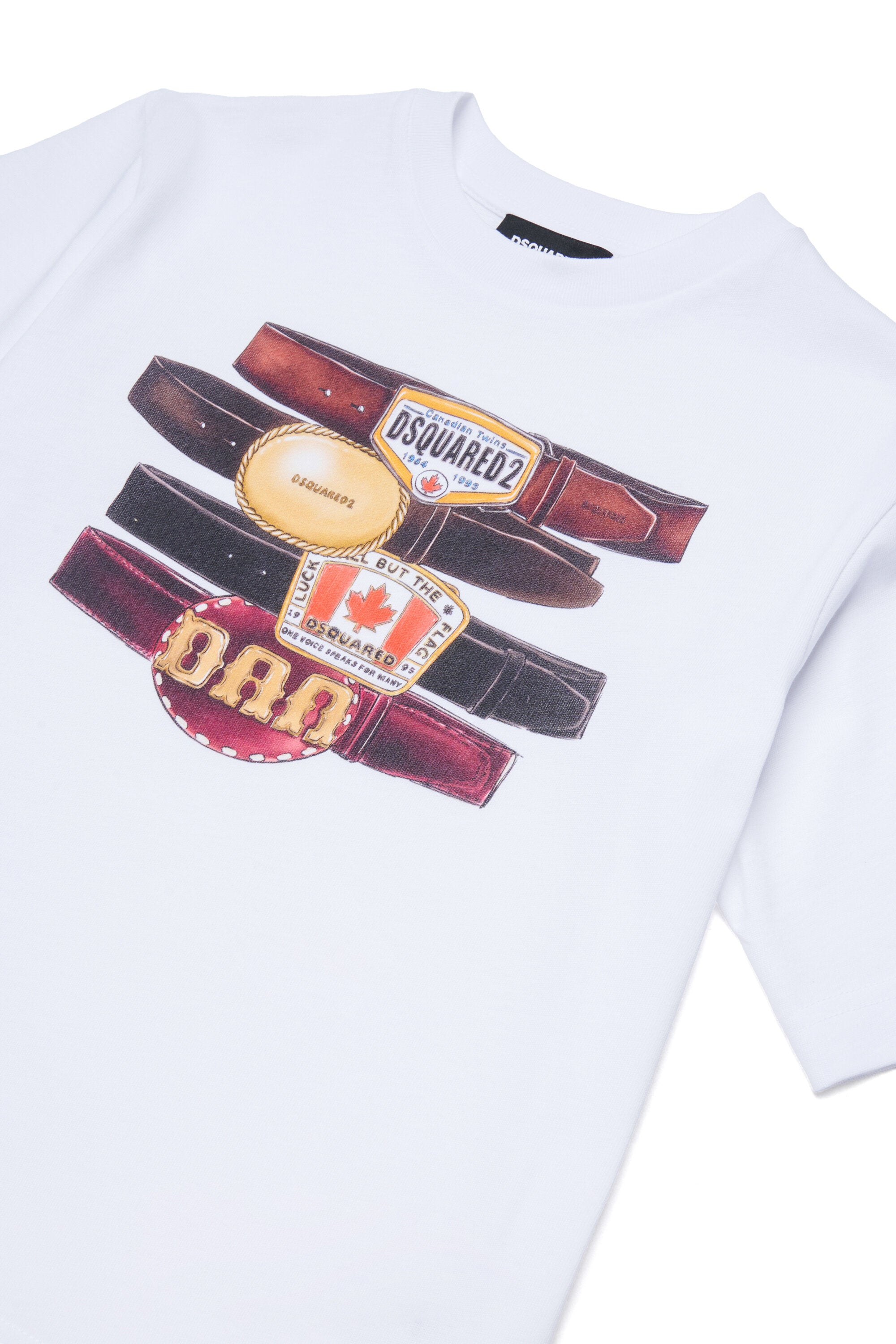 T-Shirt mit Print und Logo