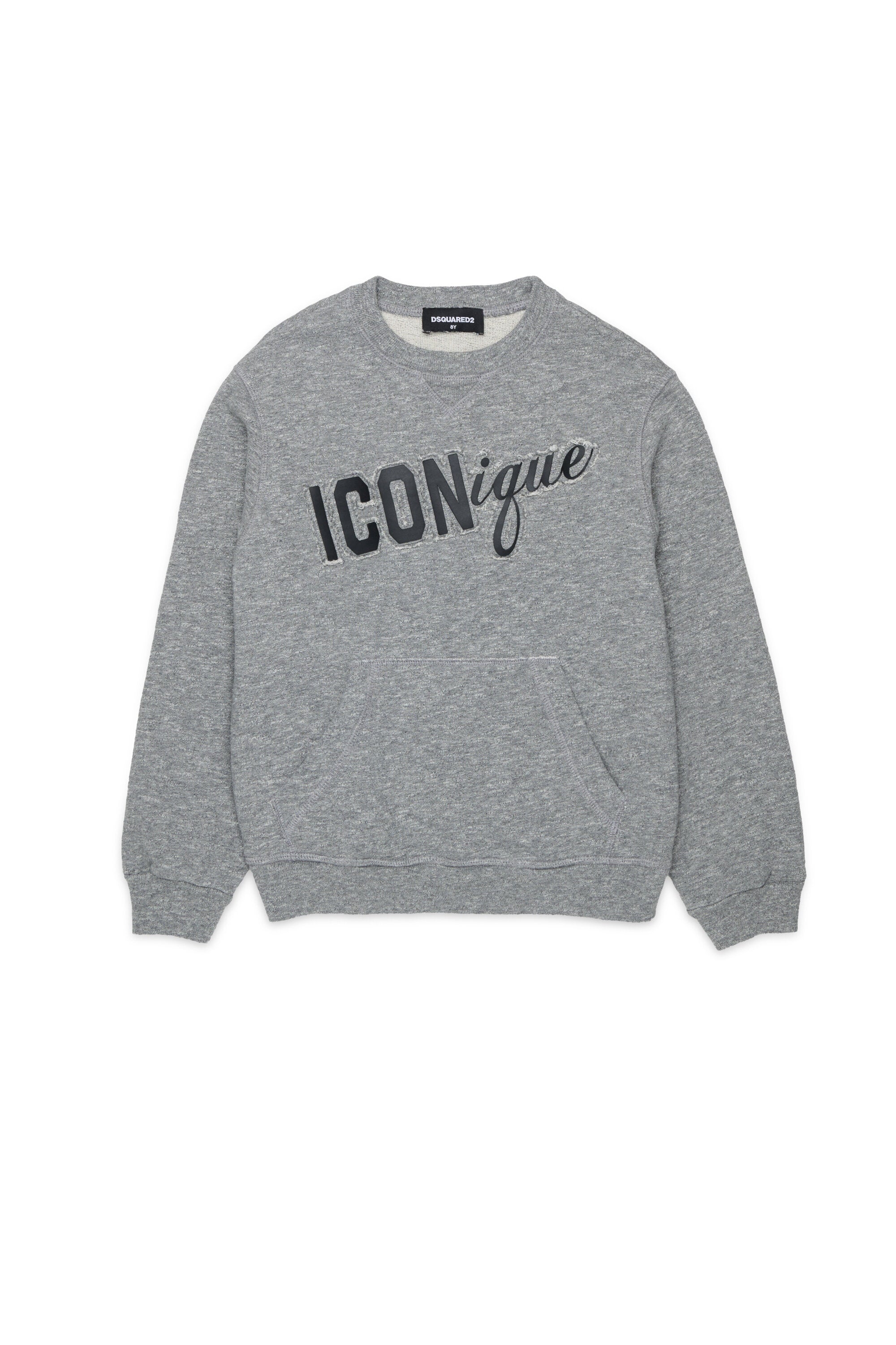 Sweatshirt mit Rundhalsausschnitt und Logo
