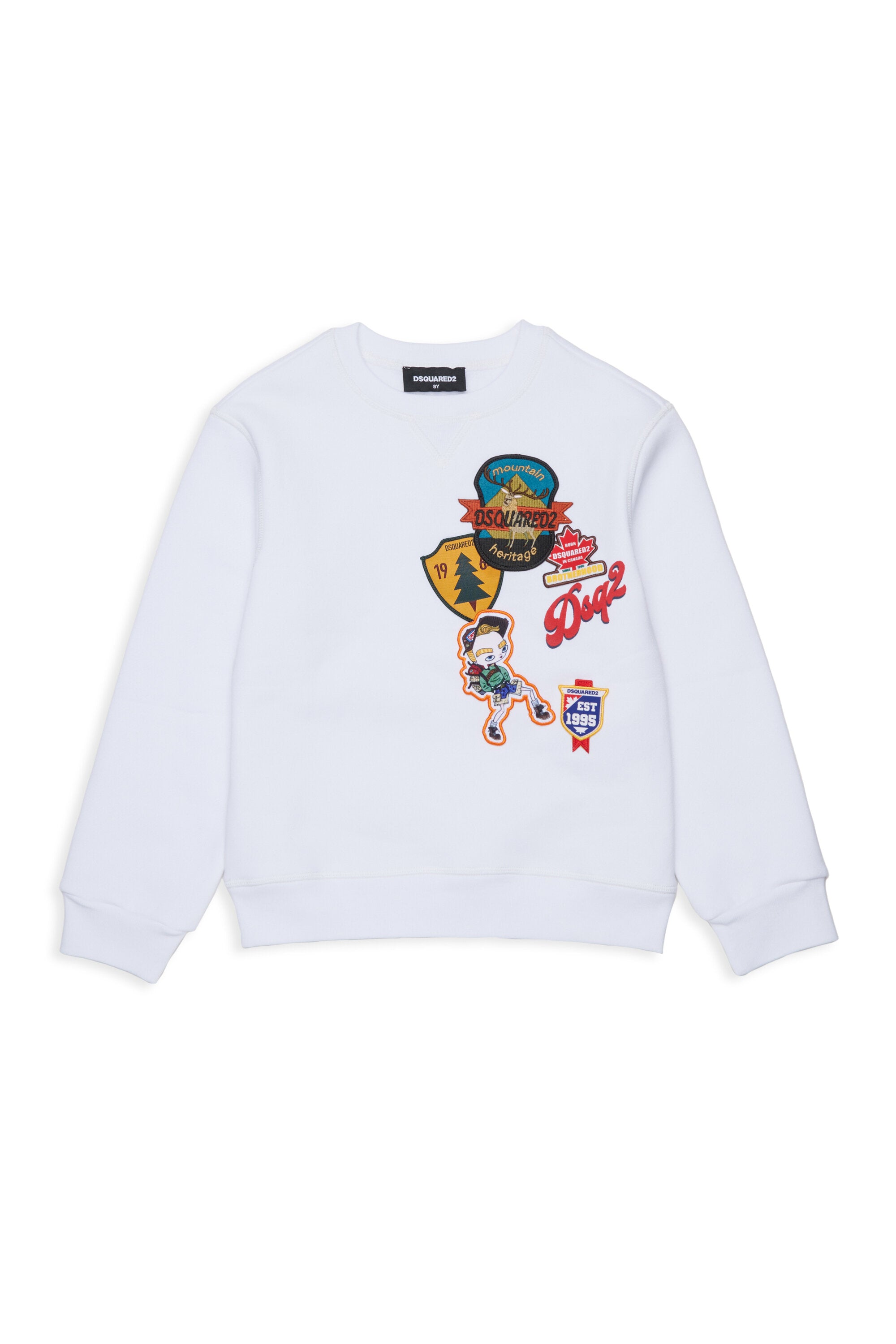 Sweatshirt mit Rundhalsausschnitt und Logo