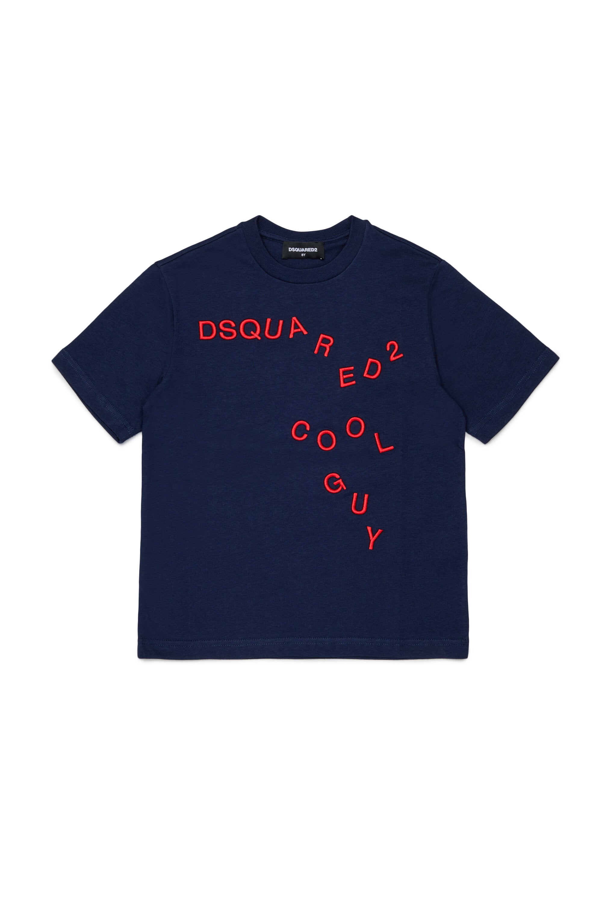 T-Shirt mit vorne gesticktem Logo