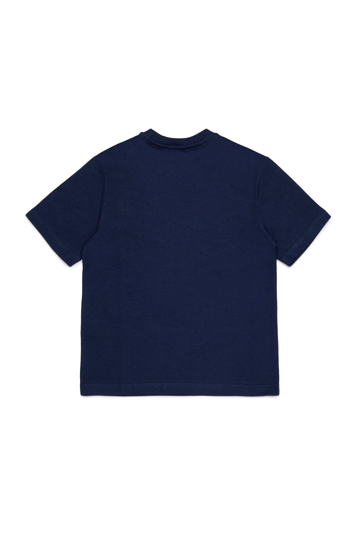 T-shirt con logo ricamato frontale