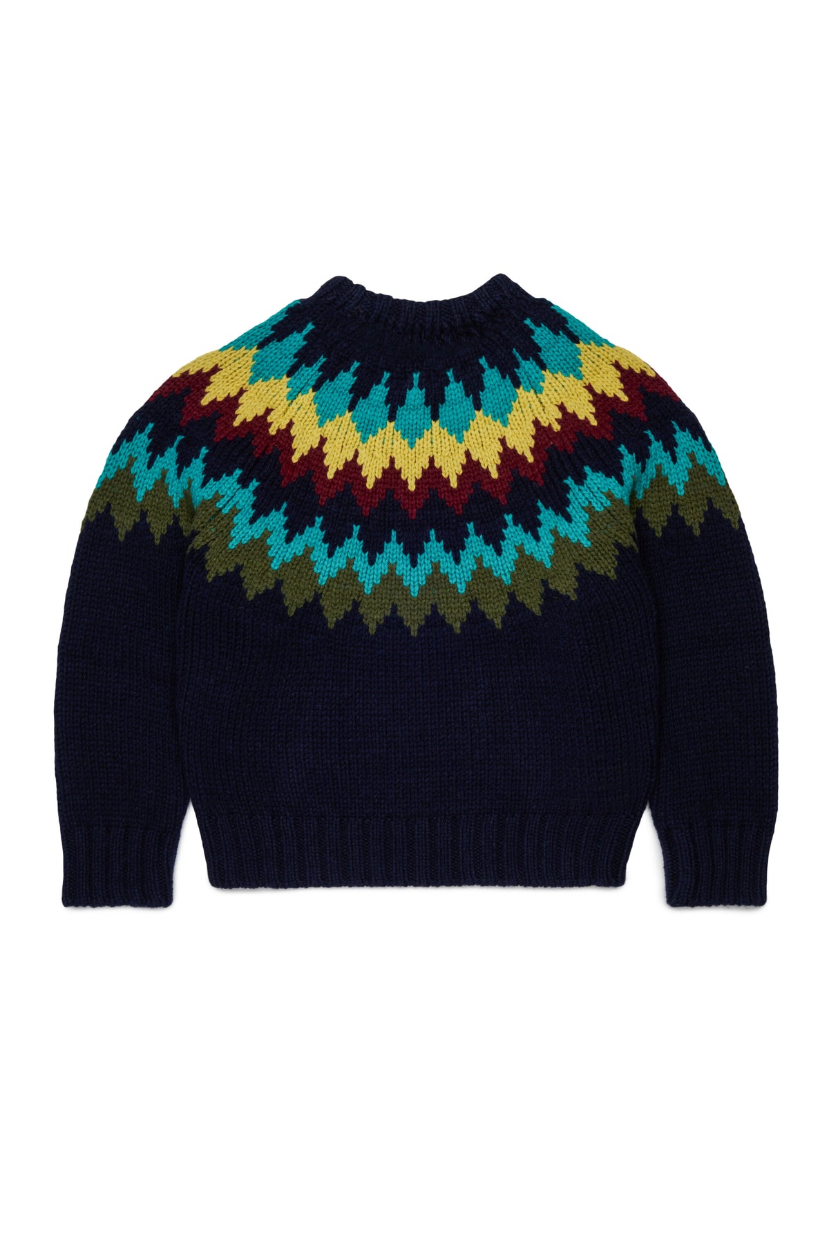 Pullover girocollo con logo