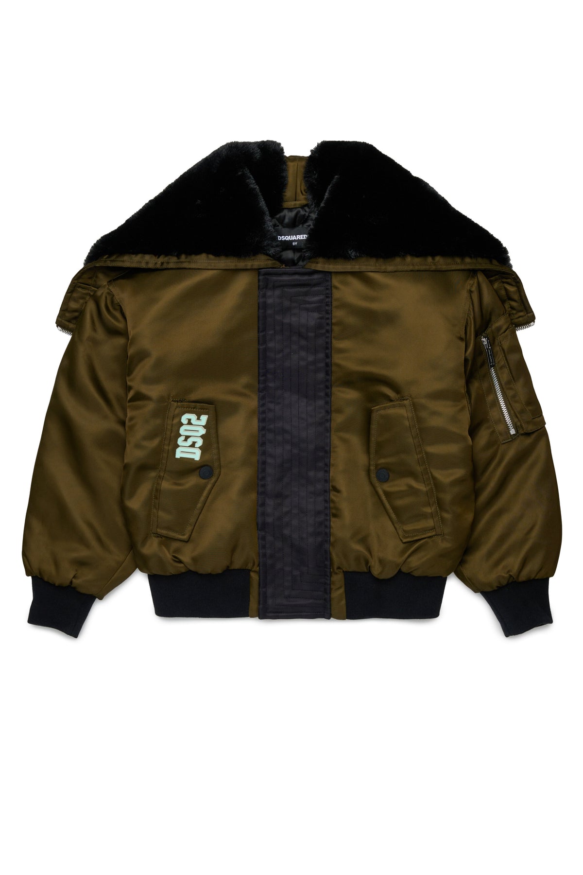 Bomberjacke mit bedrucktem Logo