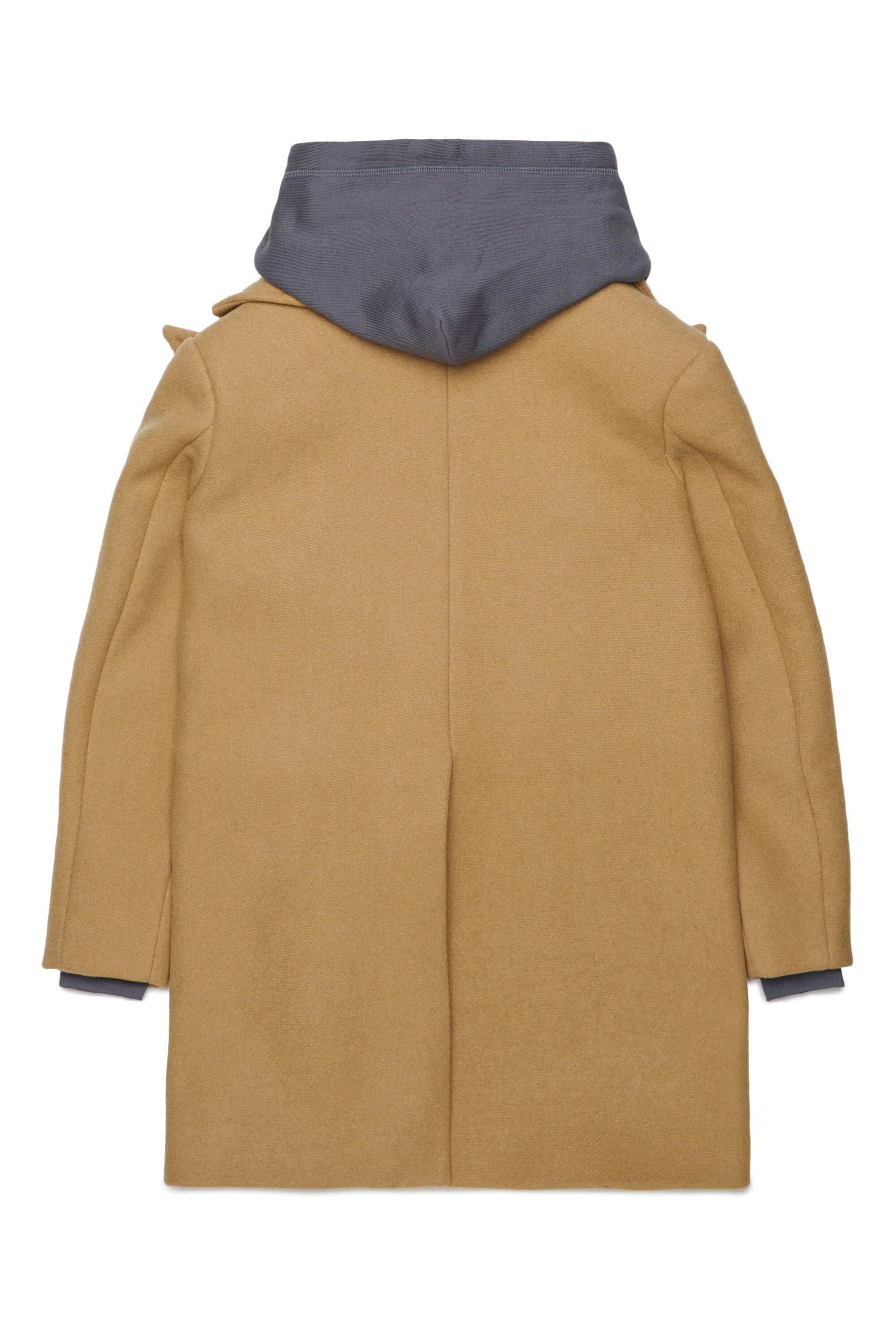 Cappotto con logo stampato