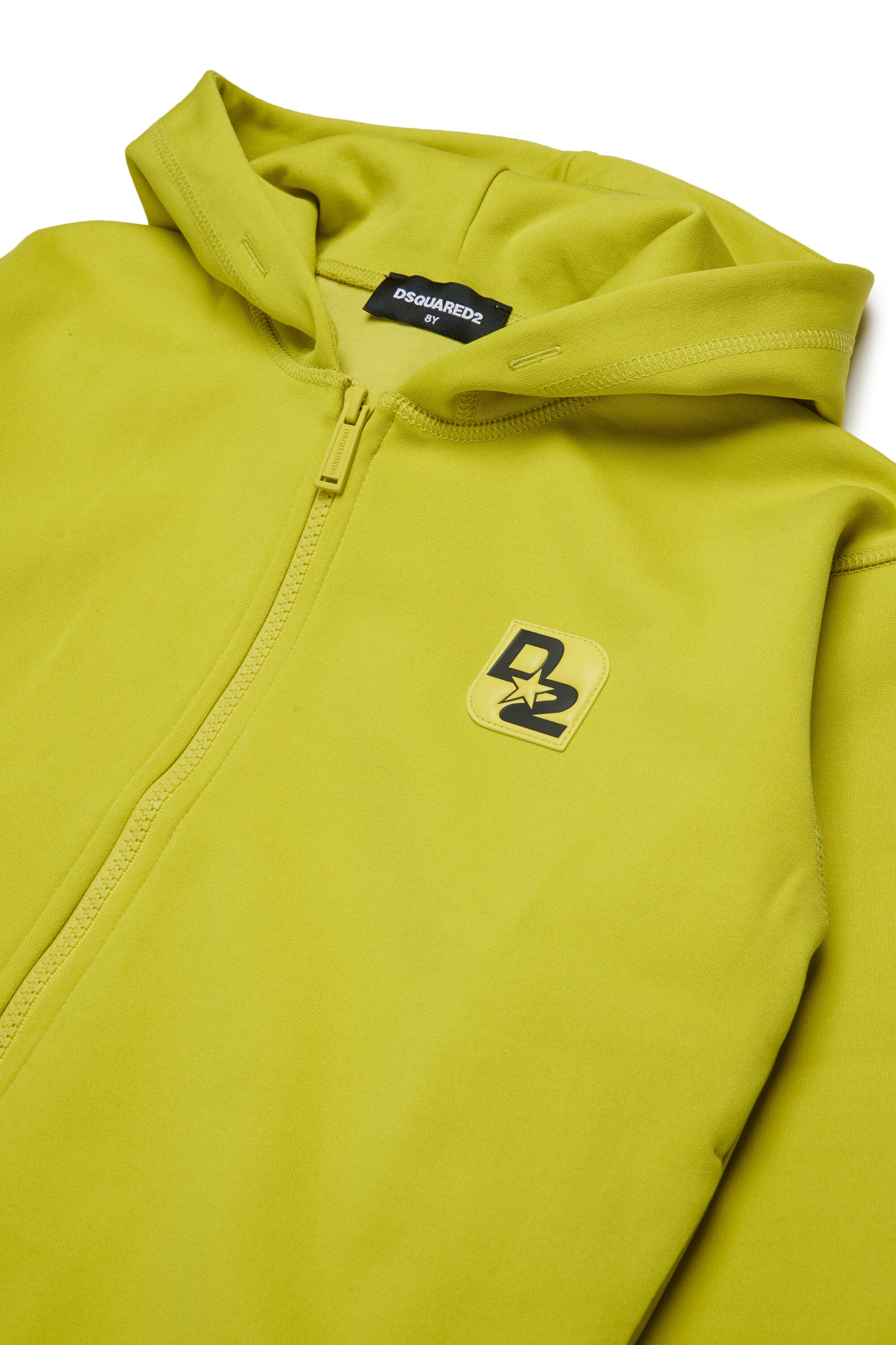 Sudadera con cremallera y logo