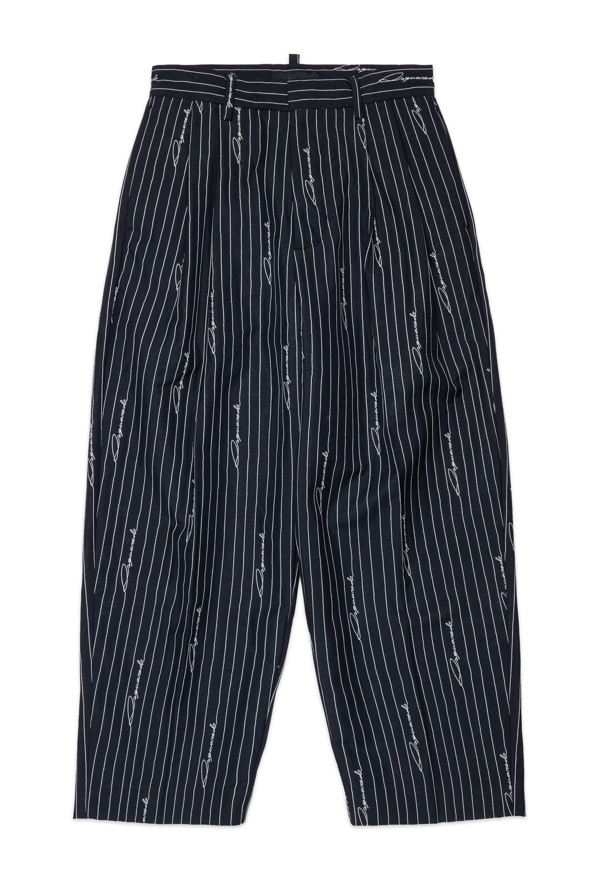 Pantaloni formali gessati a righe