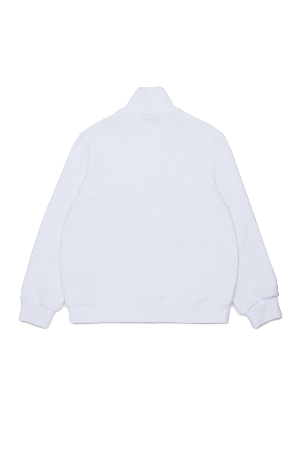 Sudadera con cremallera completa y logo