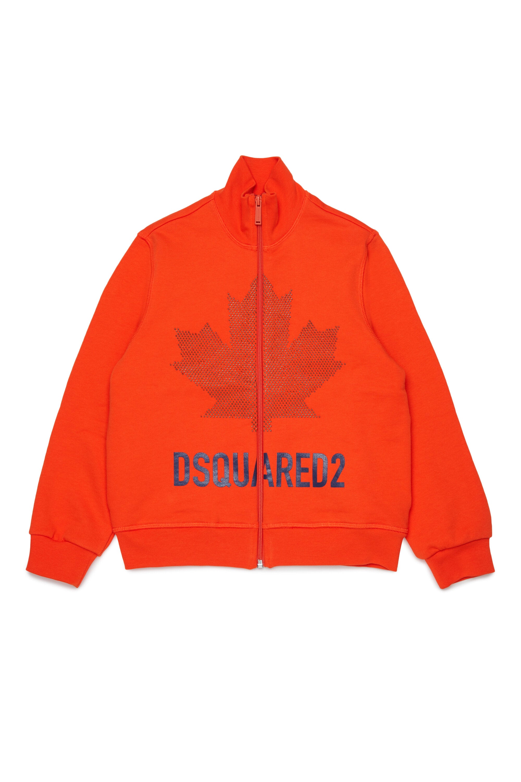 Felpa fully zip con logo