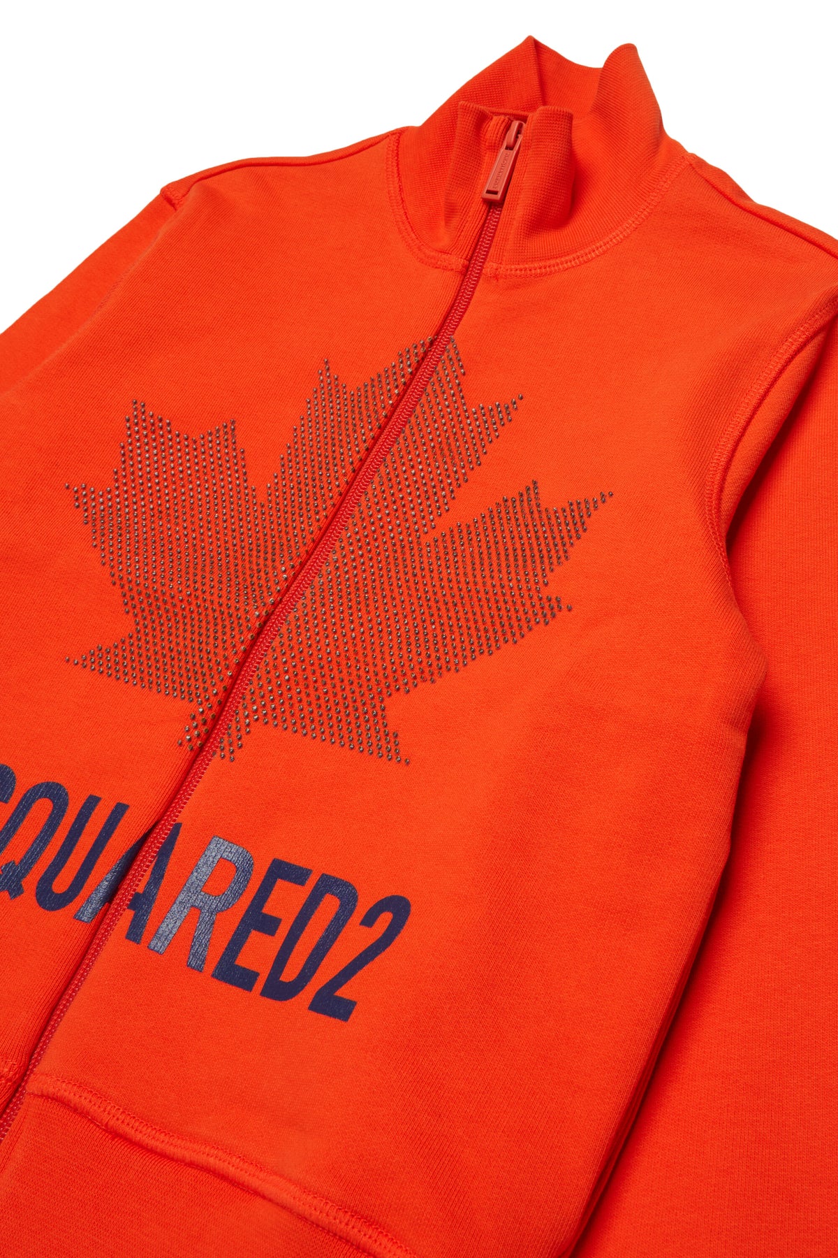 Felpa fully zip con logo