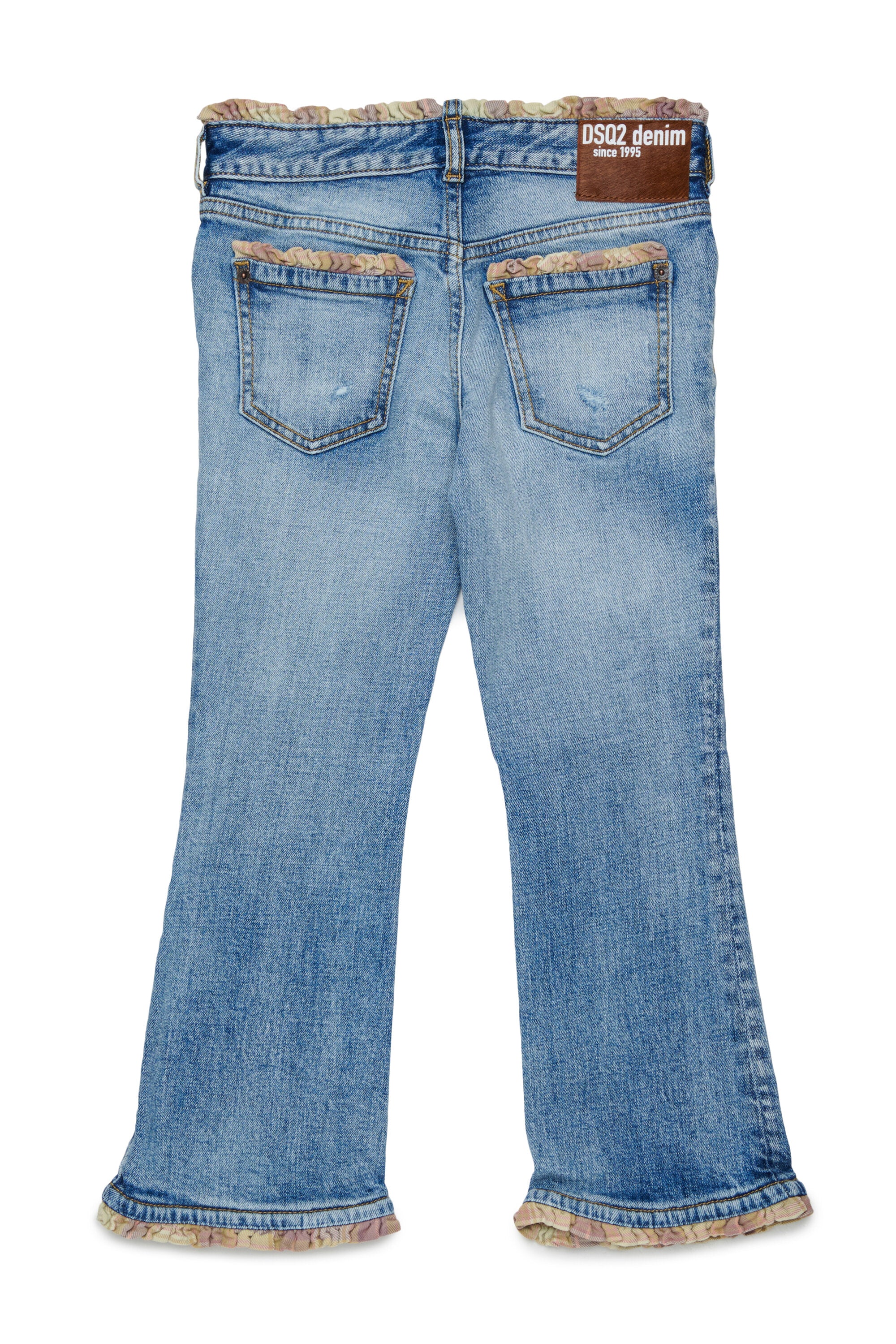 Bootcut-Jeans in hellblauer Waschung - Bell Bottom