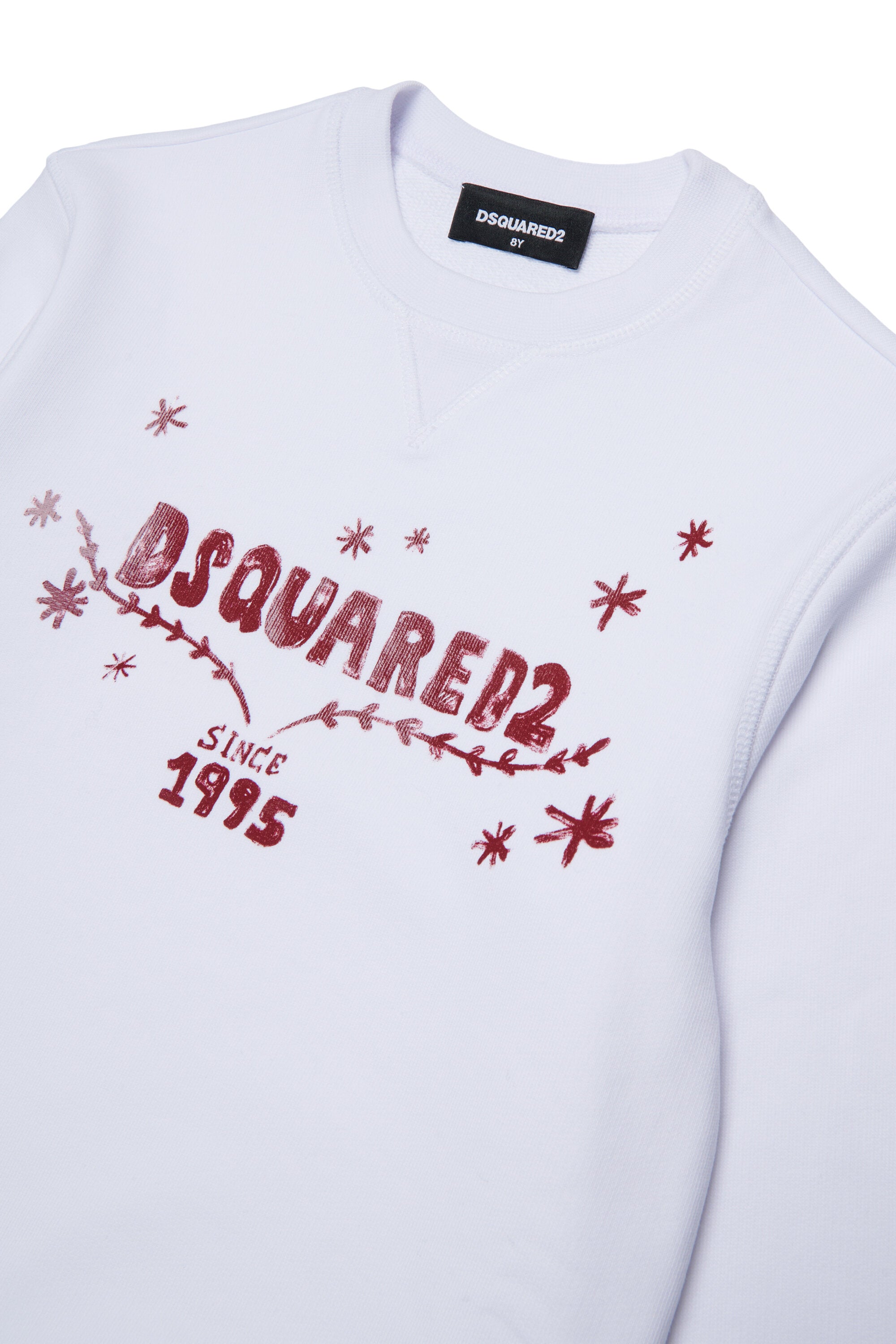 Sweat-shirt col rond avec logo