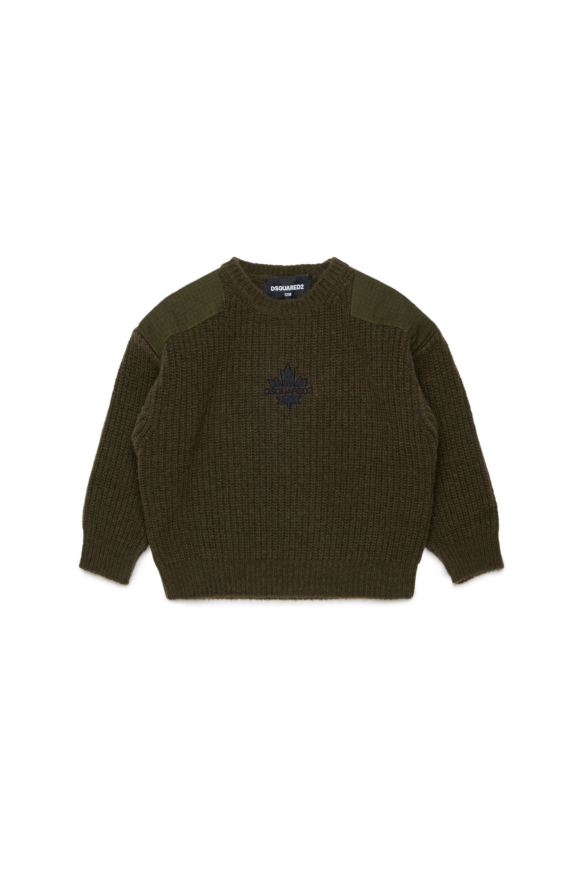 Pull ras du cou avec logo
