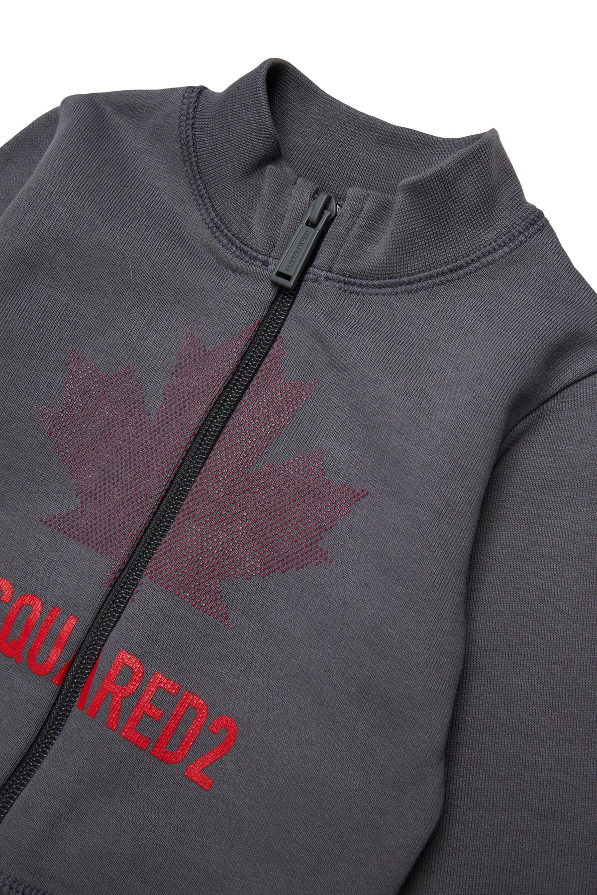 Zip-Sweatshirt mit Logo