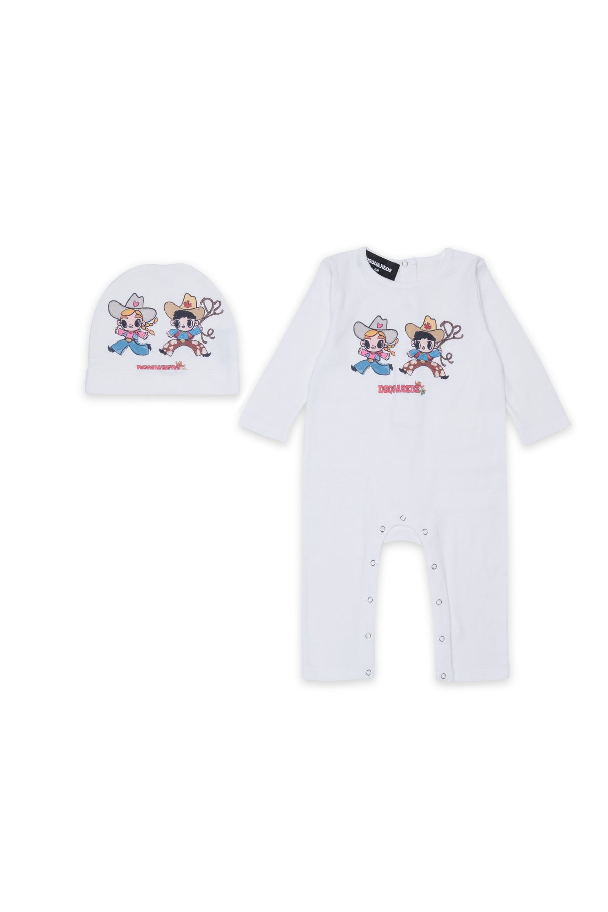 Newborn set with cowboy print