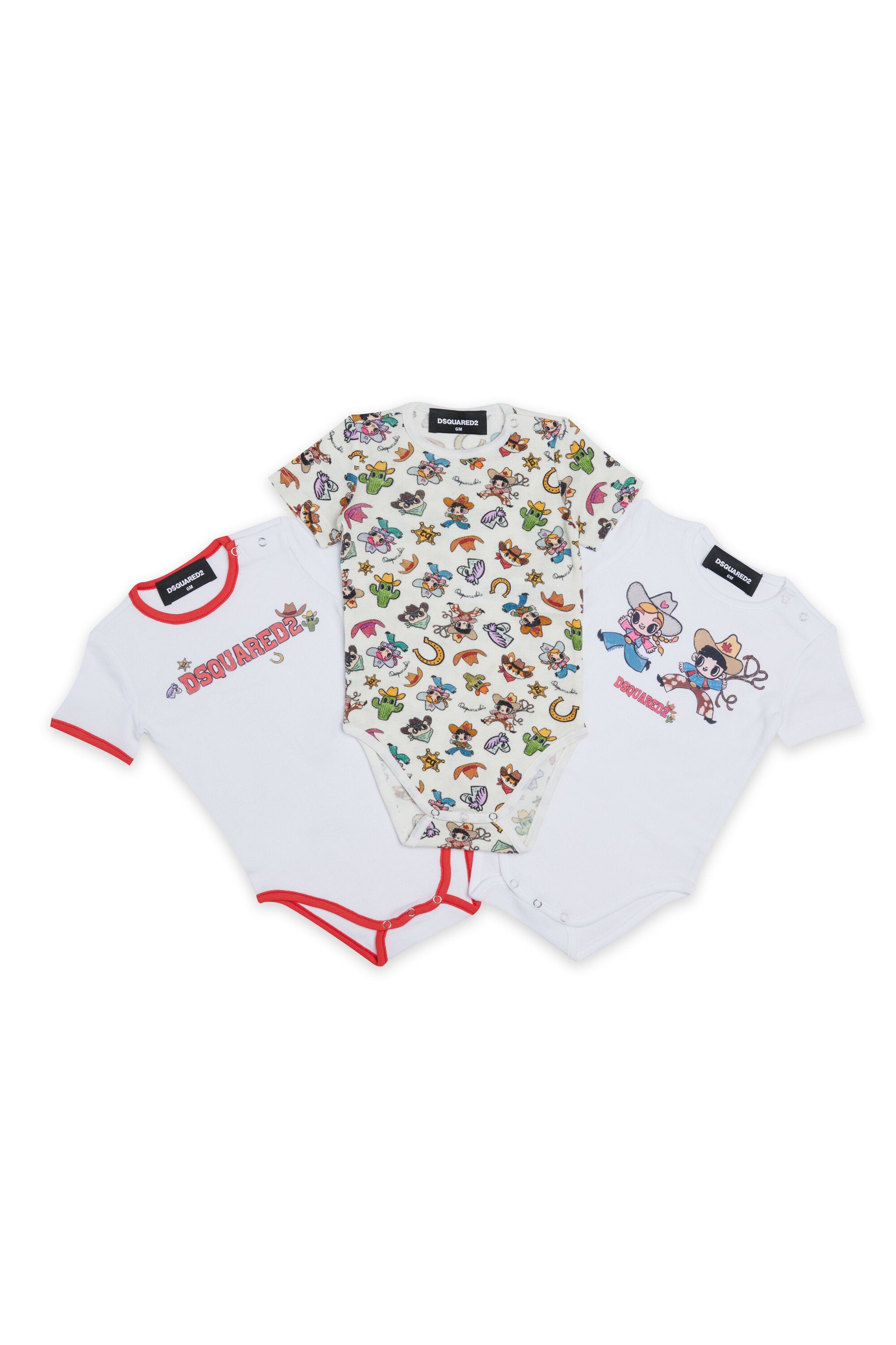 Set body manica corta con logo