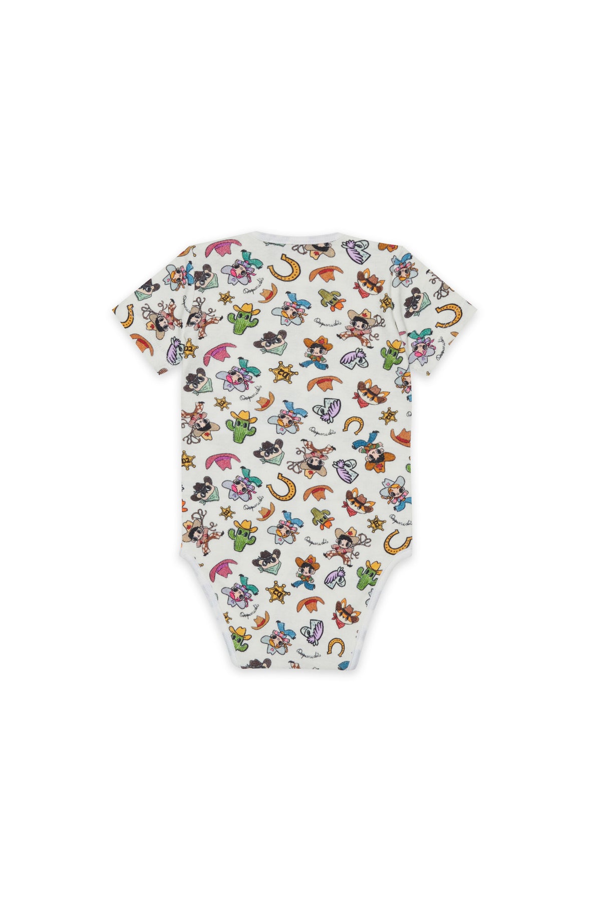 Set body manica corta con logo