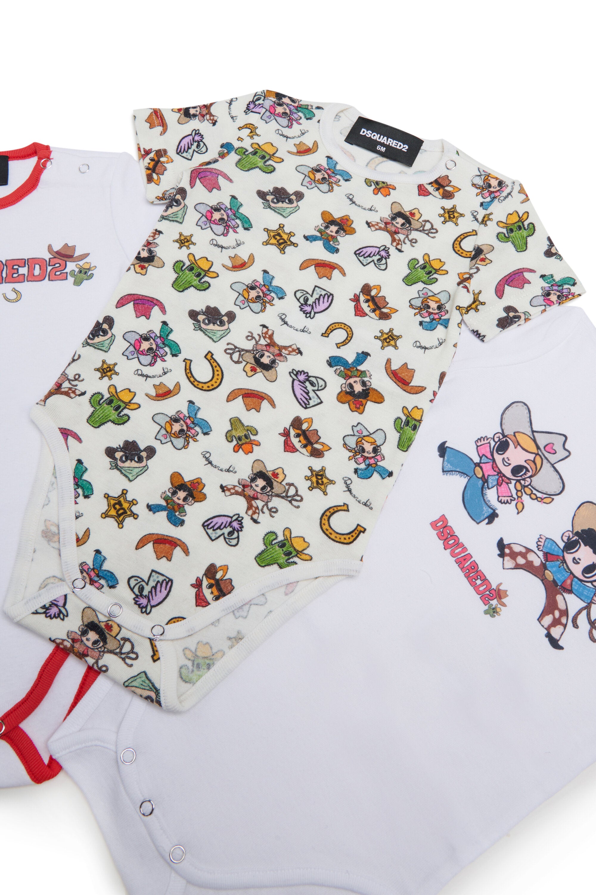 Set body manica corta con logo